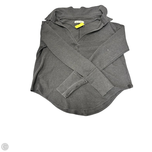 Top Long Sleeve By We The Free In Grey, Size: S