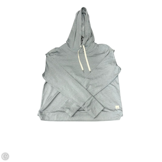 Athletic Top Long Sleeve Hoodie By Vuori In Blue, Size: S