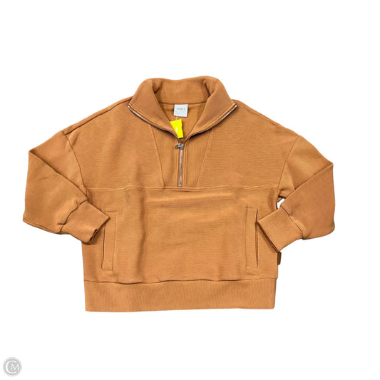 Sweatshirt Collar By Varley In Orange, Size: S