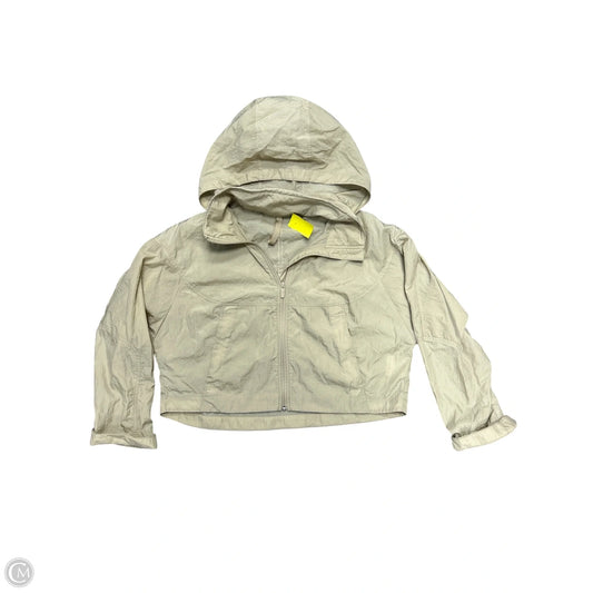 Jacket Windbreaker By Lululemon In Tan, Size: S
