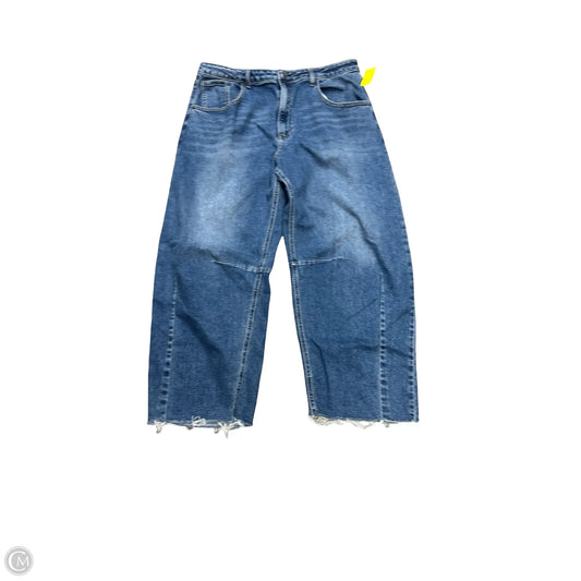 Jeans Wide Leg By Altard State In Blue Denim, Size: 16