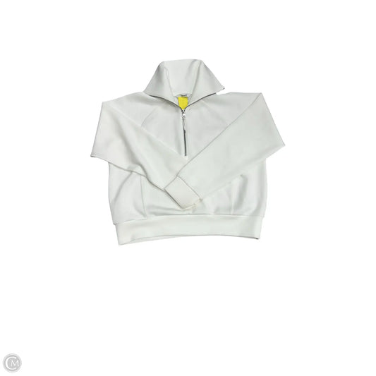 Sweatshirt Collar By Spanx In White, Size: M