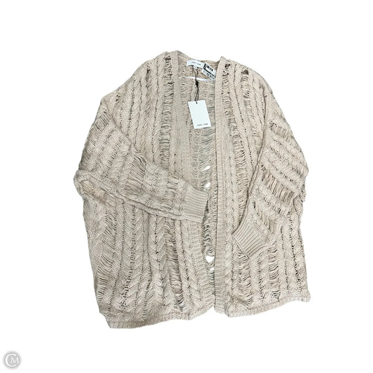 Sweater Cardigan By John + Jenn In Cream, Size: M