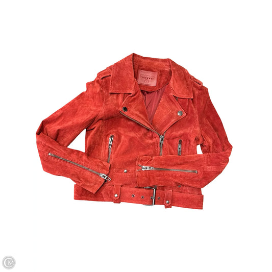 Jacket Moto By Blanknyc In Orange, Size: S