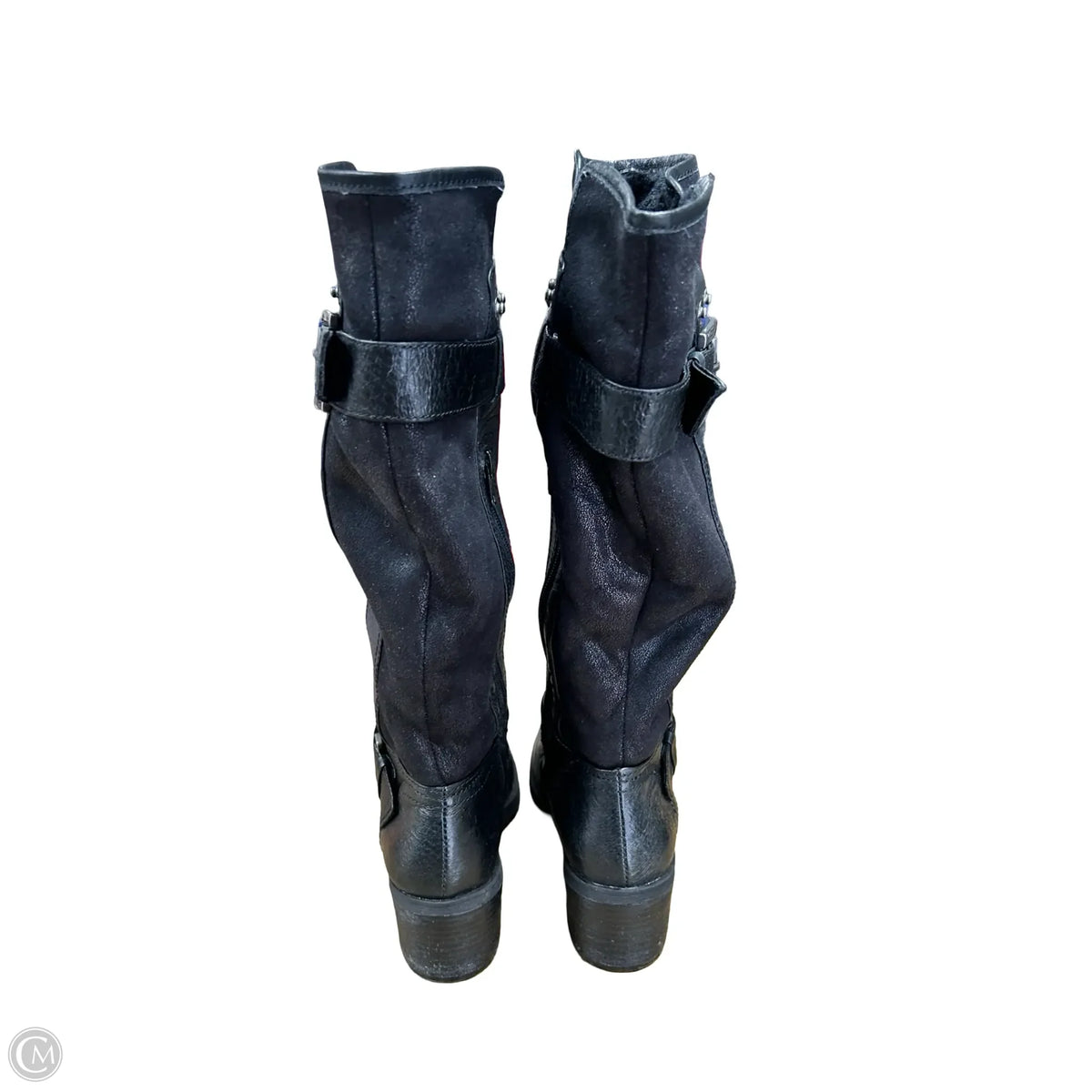 Boots Knee Flats By Bare Traps In Black, Size: 7