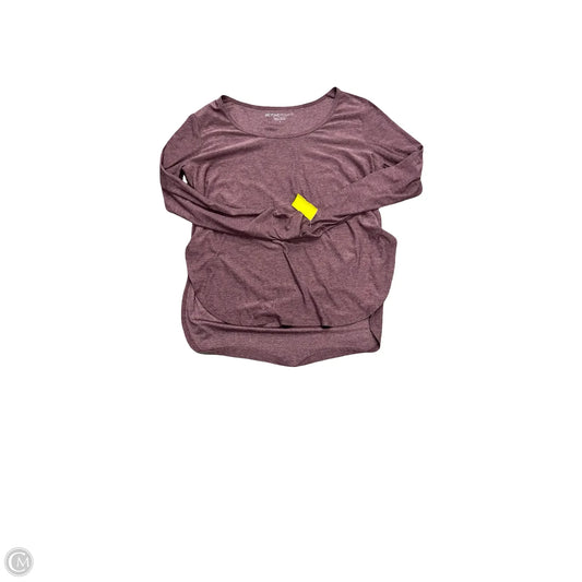Athletic Top Long Sleeve Crewneck By Beyond Yoga In Purple, Size: S