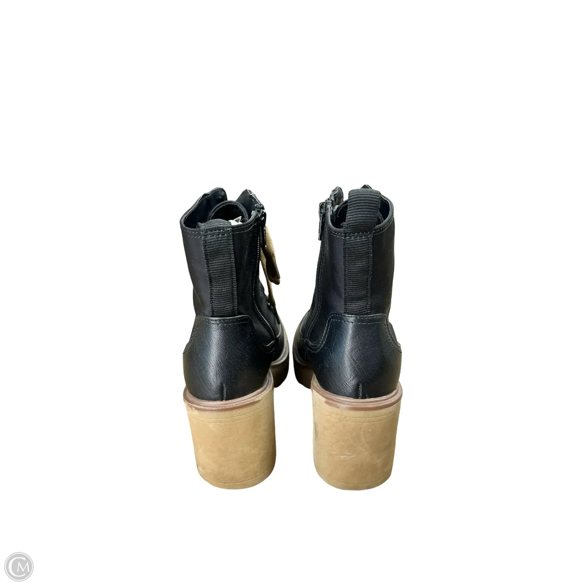 Boots Ankle Heels By Universal Thread In Black, Size: 8.5