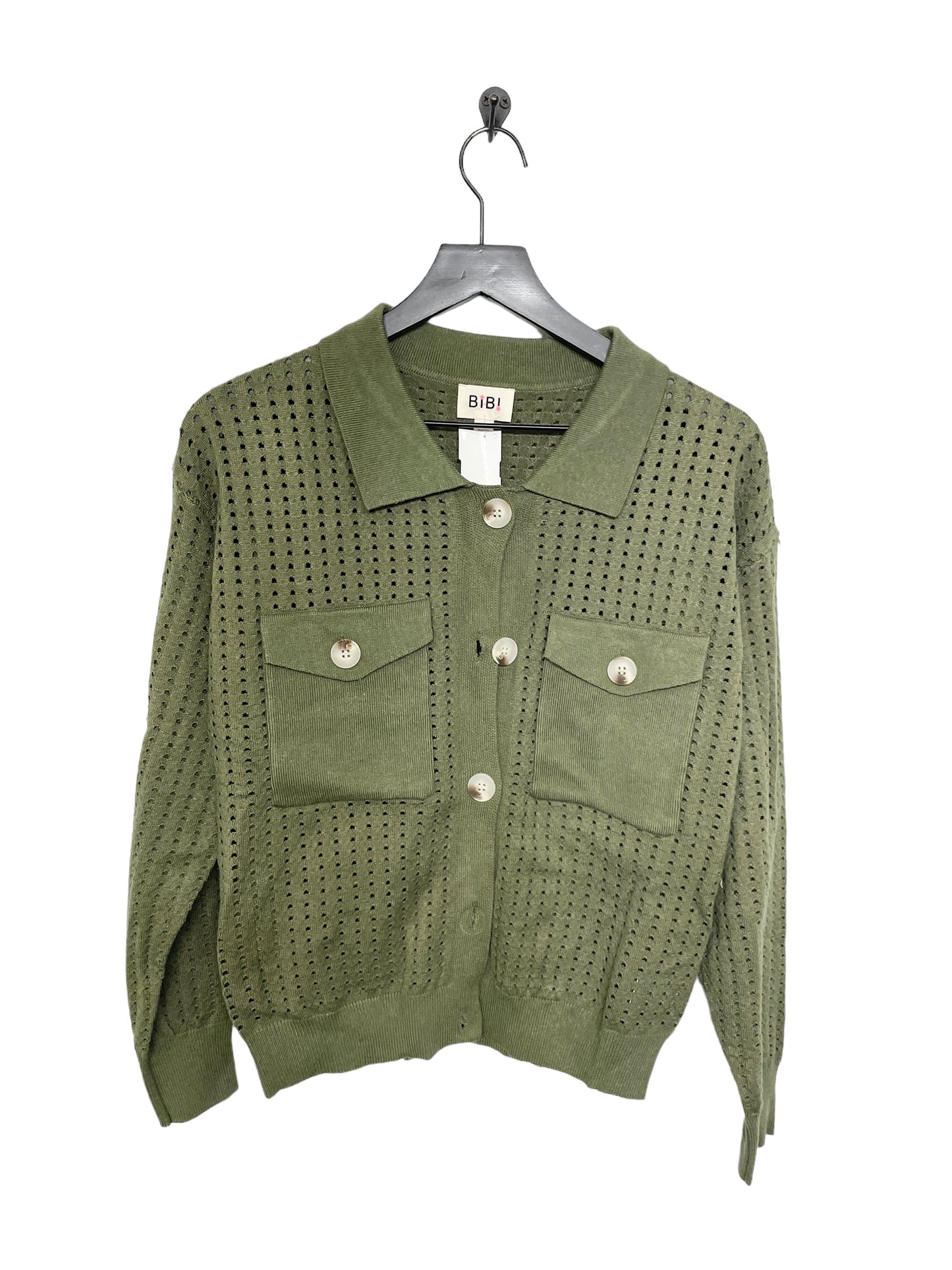 Green Cardigan Bibi, Size S