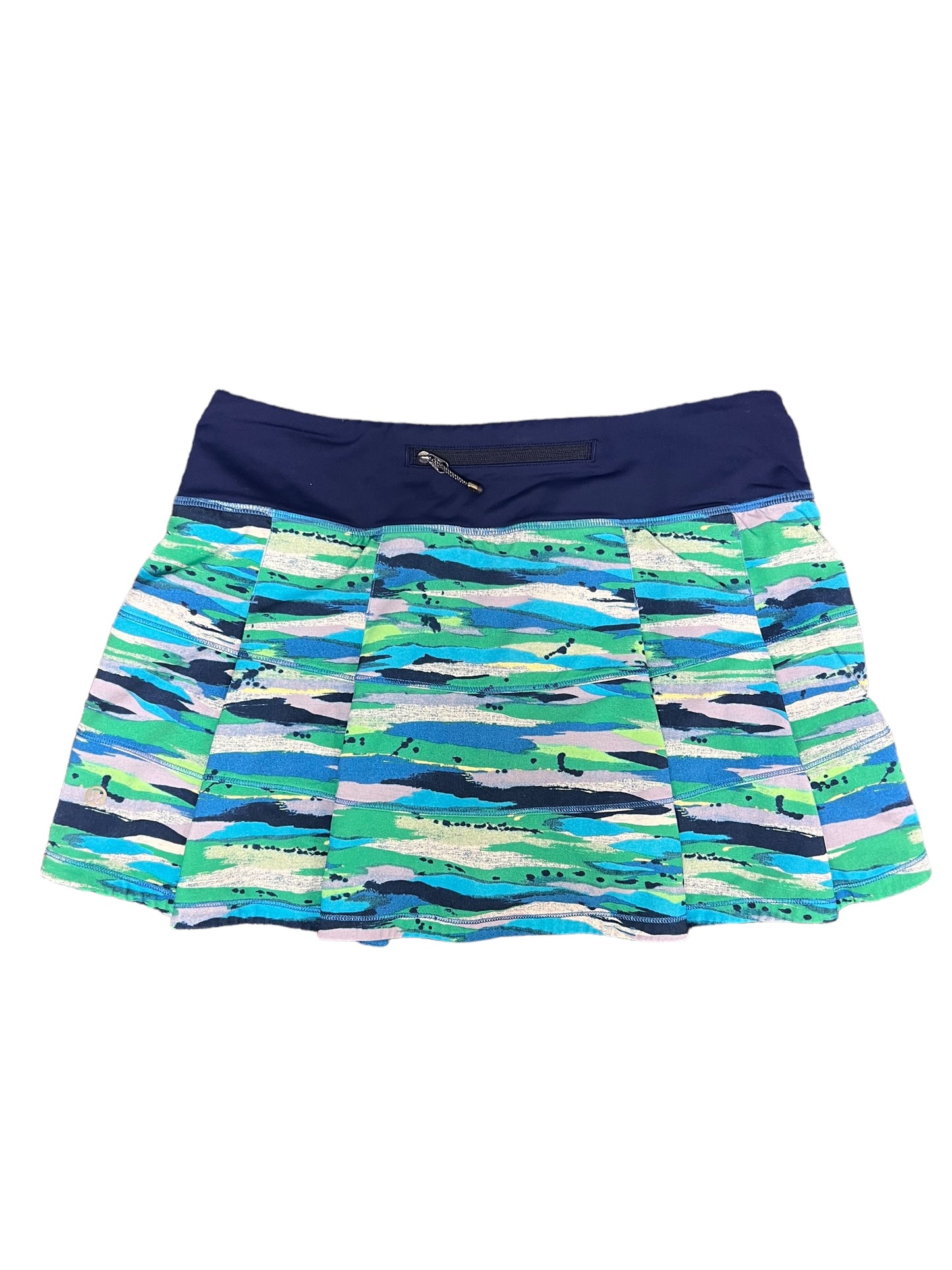 Blue & Green Athletic Skort Lululemon, Size 6