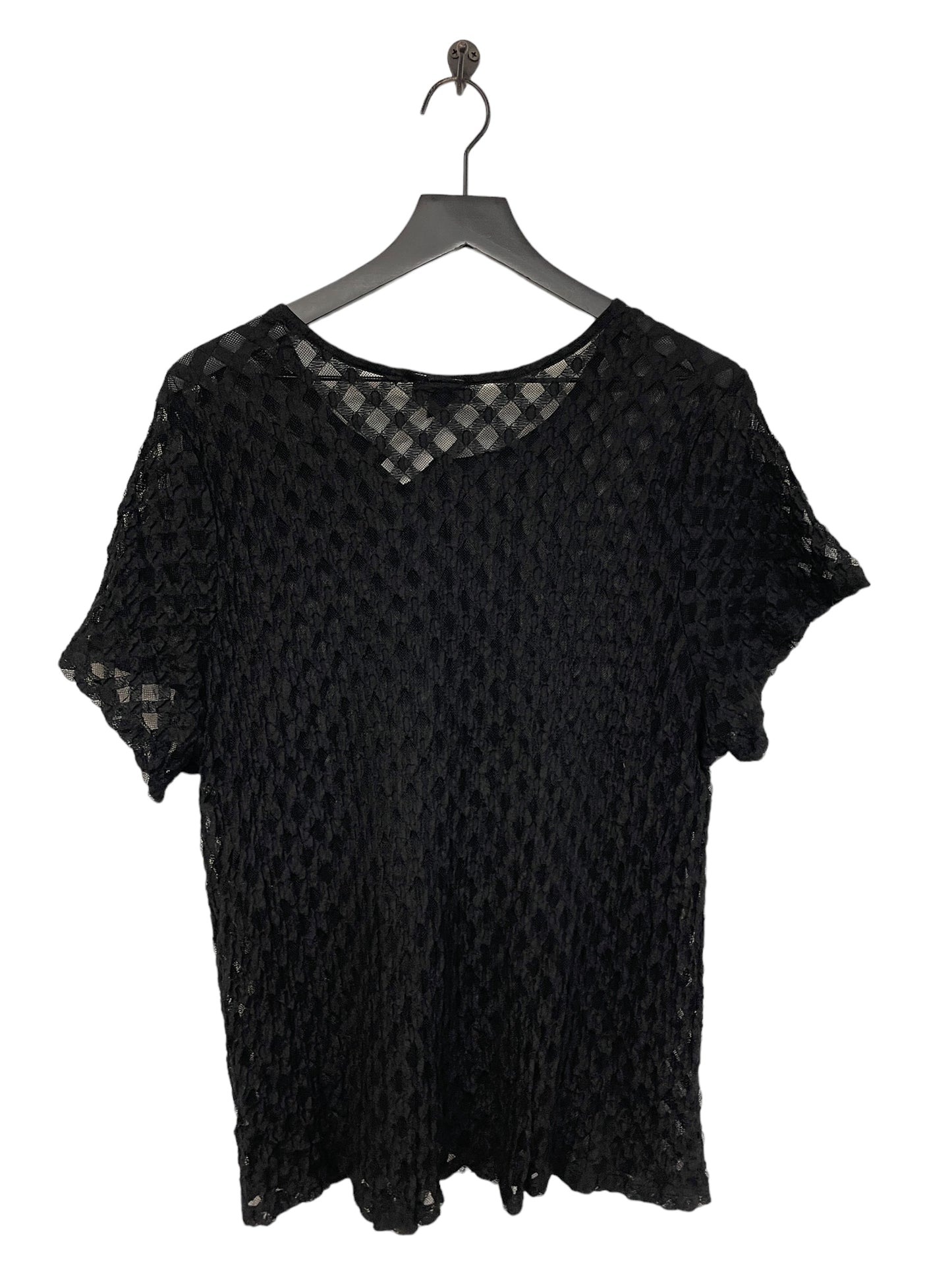 Black Top Short Sleeve Torrid, Size 3x