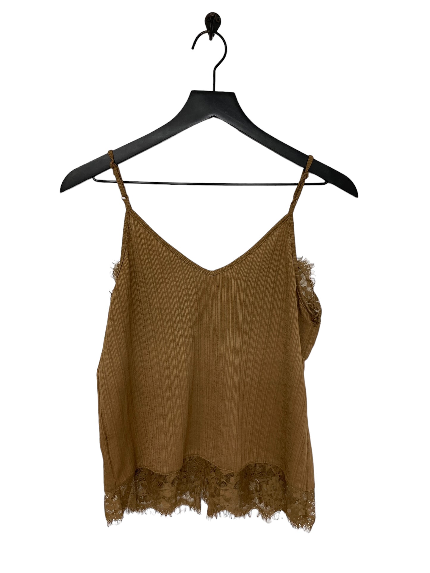 Brown Top Sleeveless Leela & Lavender, Size S