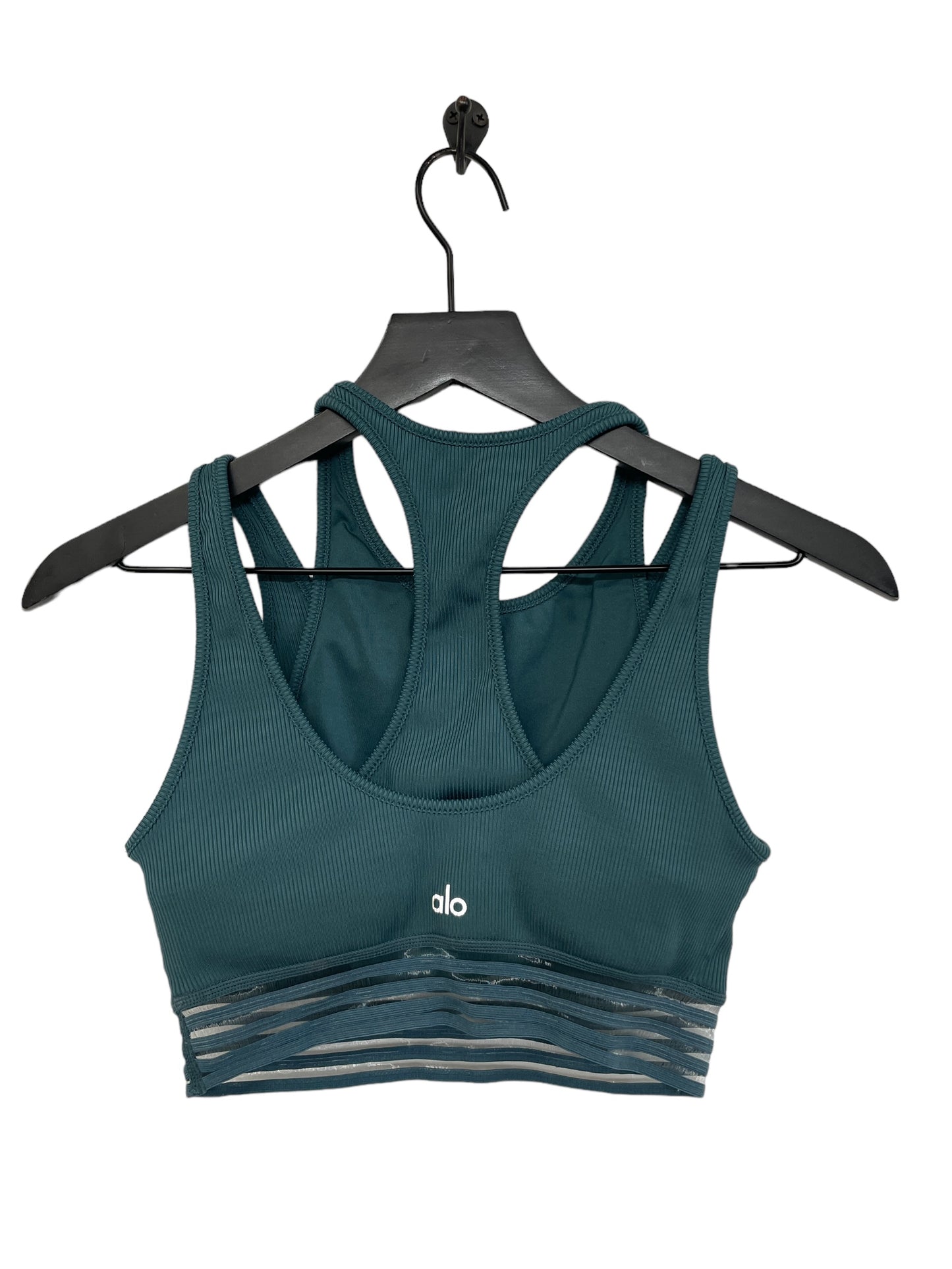 Teal Athletic Bra Alo, Size M