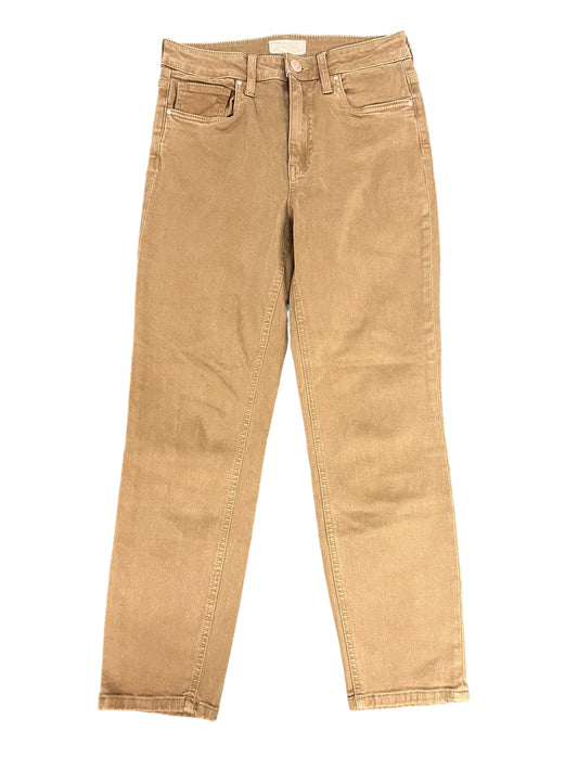 Jeans Straight By Kut In Brown Denim, Size: 4