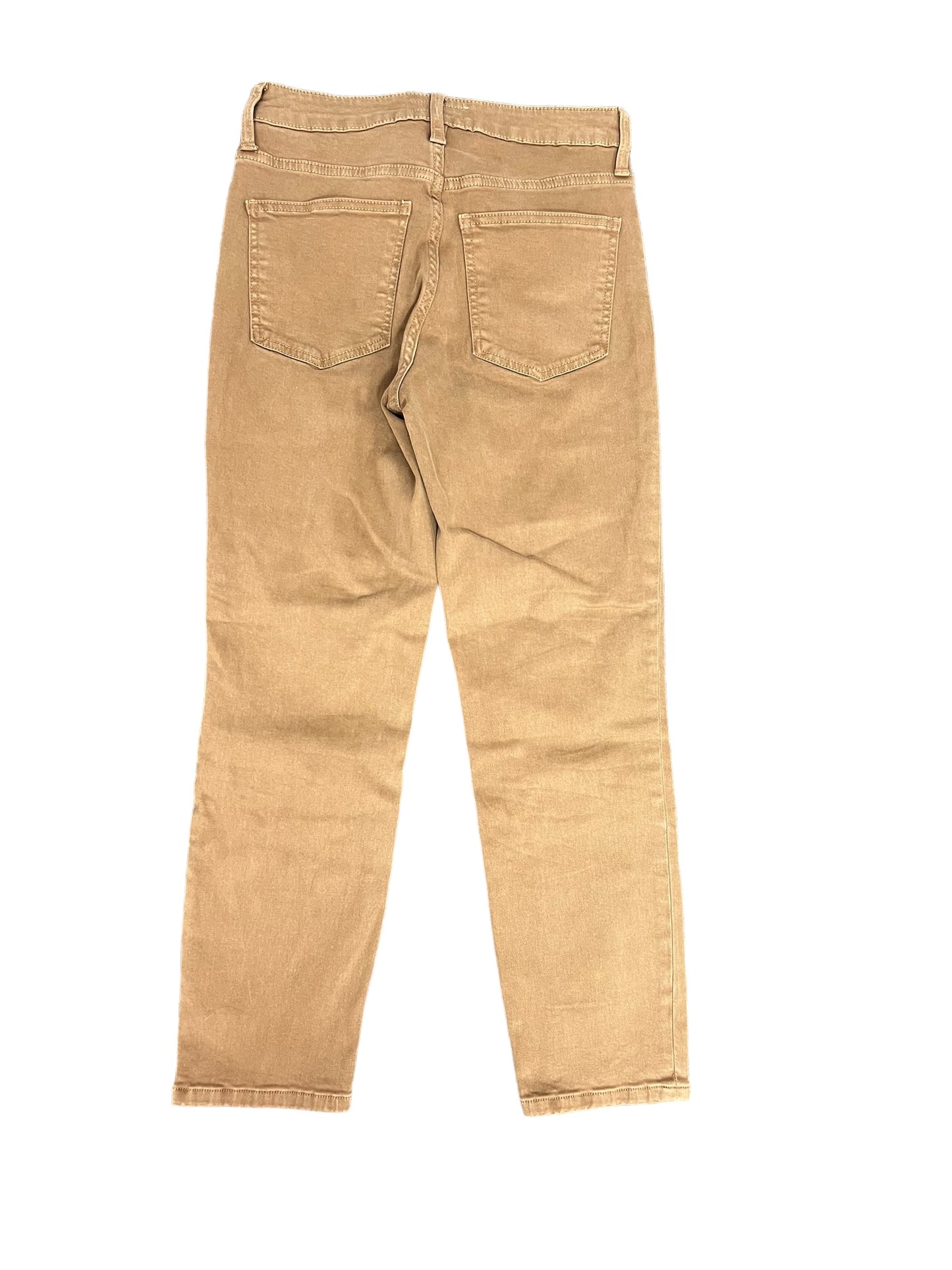 Jeans Straight By Kut In Brown Denim, Size: 4