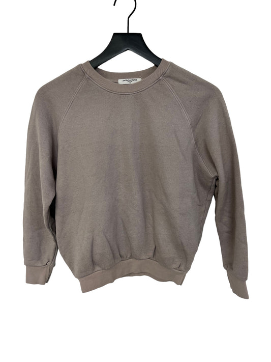 Sweatshirt Crewneck By Cmc In Taupe, Size: M