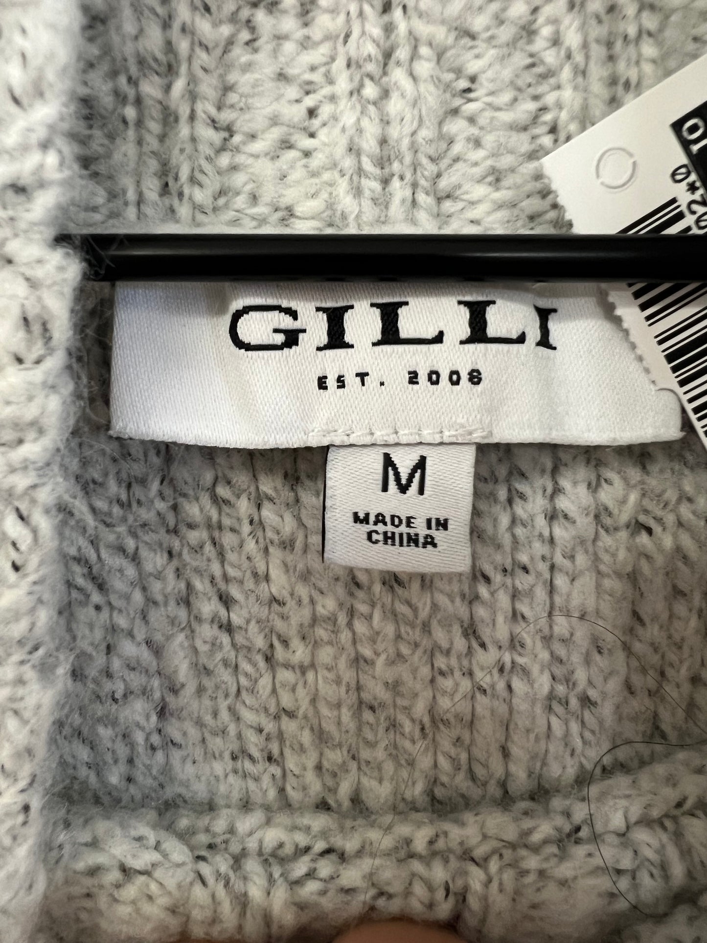 Sweater By Gilli In Grey, Size: M