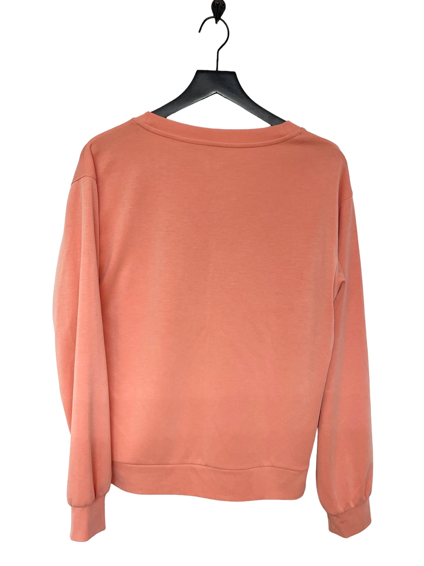 Sweatshirt Crewneck By Athleta In Orange, Size: S