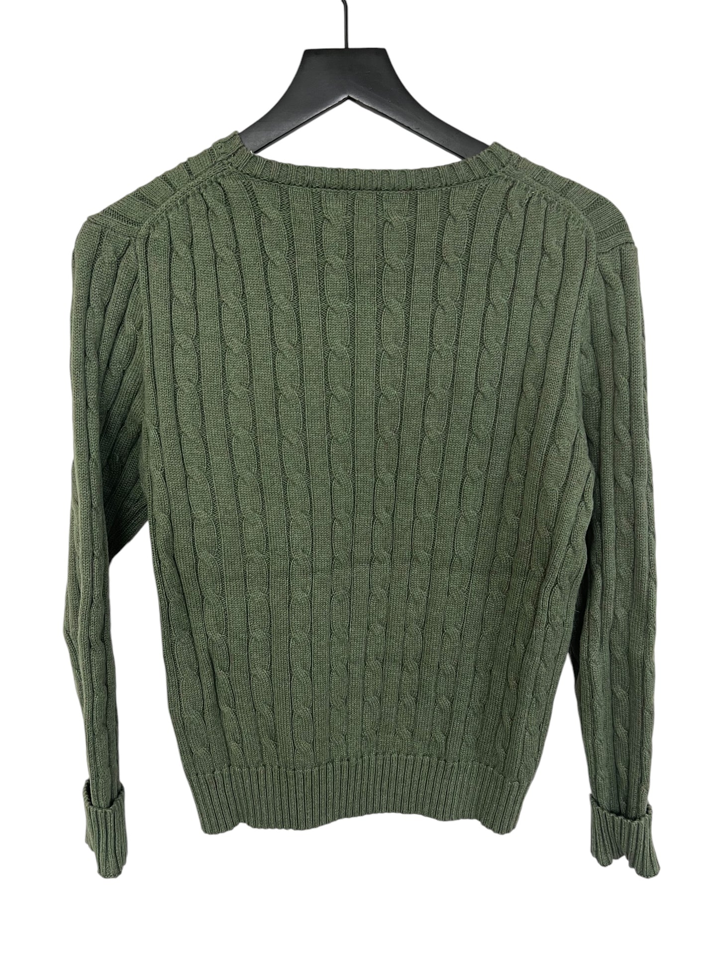 Sweater By Polo Ralph Lauren In Green, Size: L