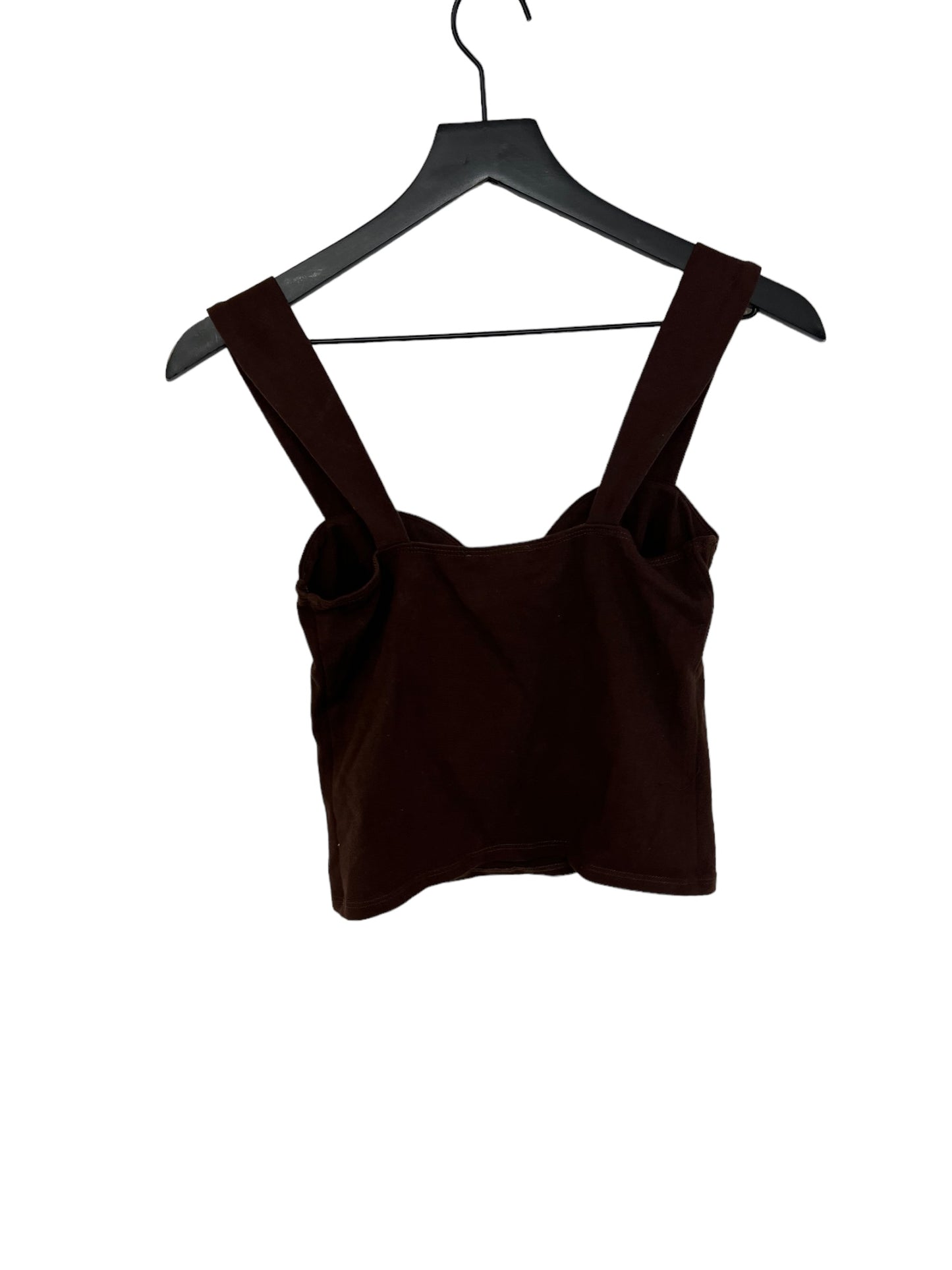 Top Sleeveless By Reformation In Brown, Size: S