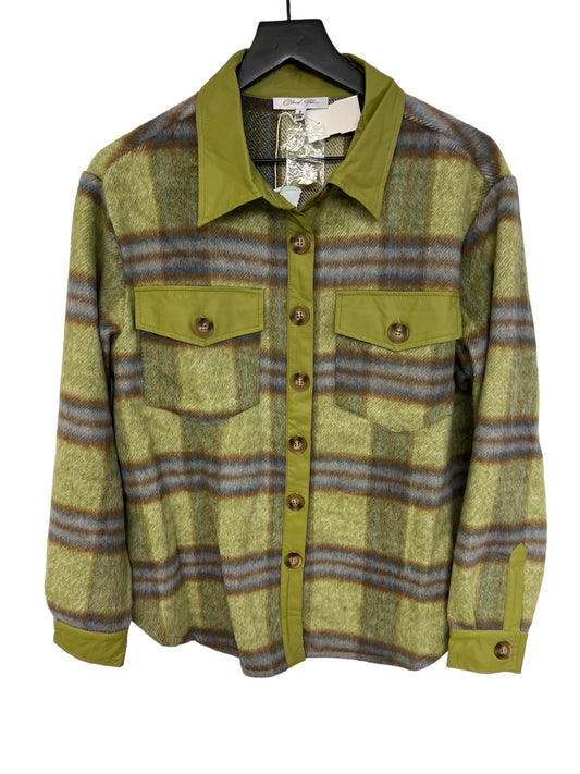 Jacket Shirt By Cmc In Green, Size: S