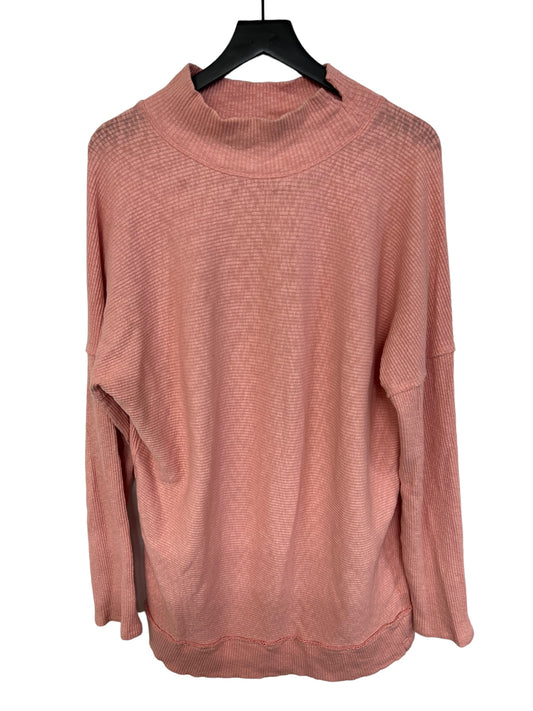 Top Long Sleeve By We The Free In Pink, Size: L