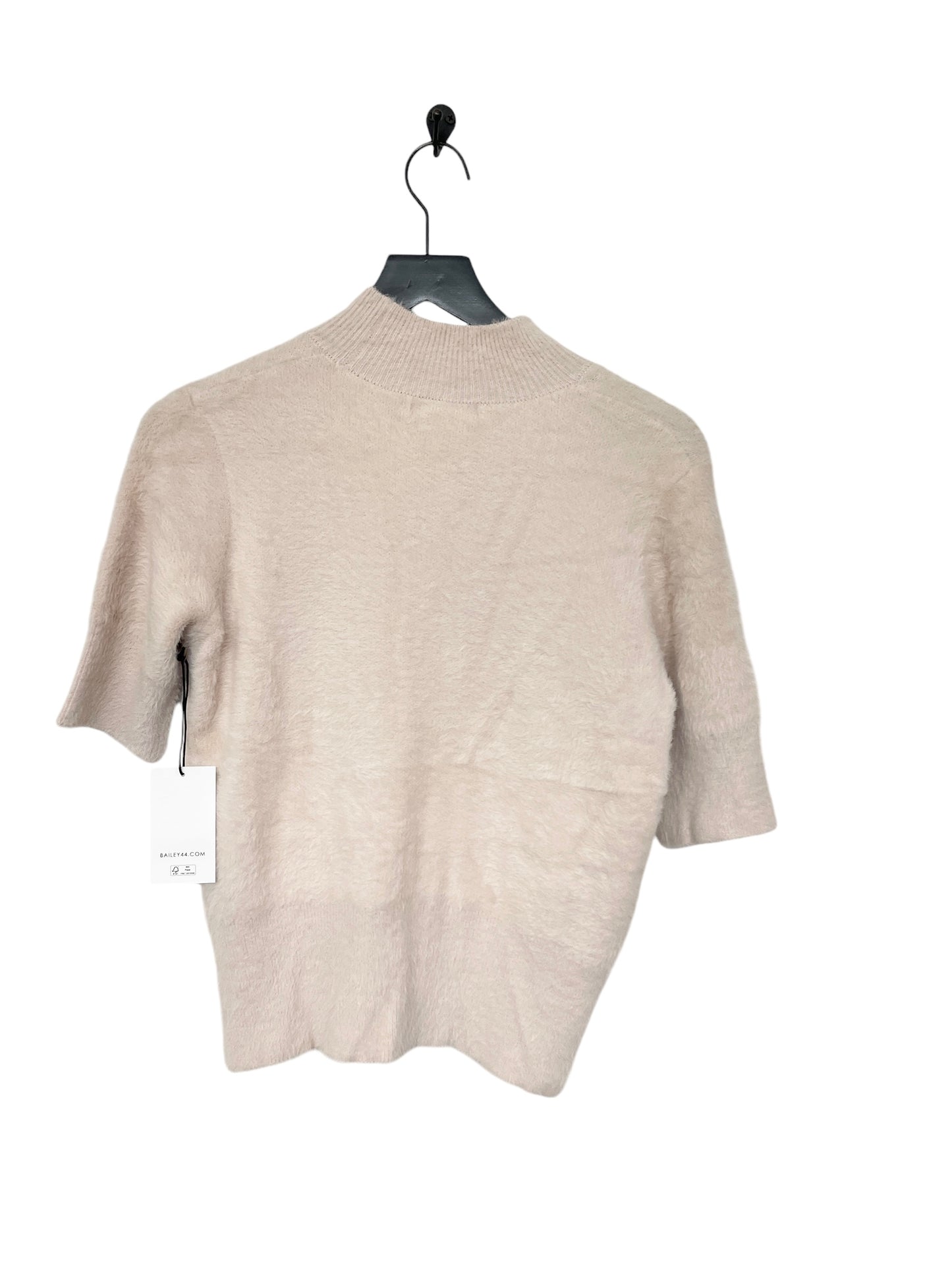 Sweater Short Sleeve By Bailey 44 In Cream, Size: M