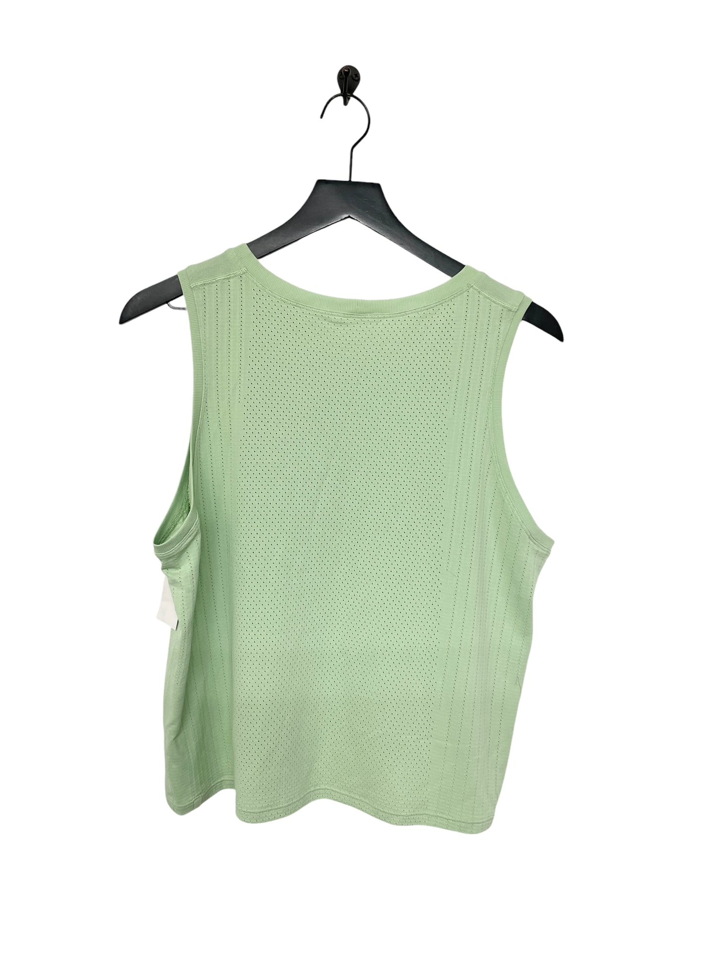 Athletic Tank Top By Lululemon In Green, Size: 10