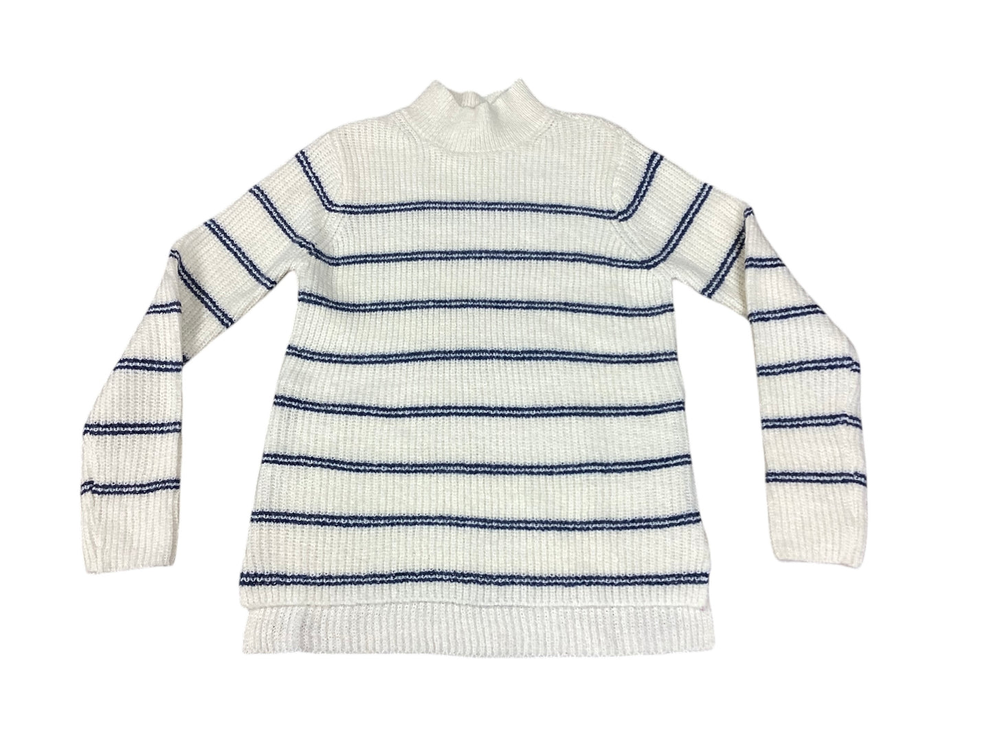 Sweater By Maurices In Blue & Cream, Size: S