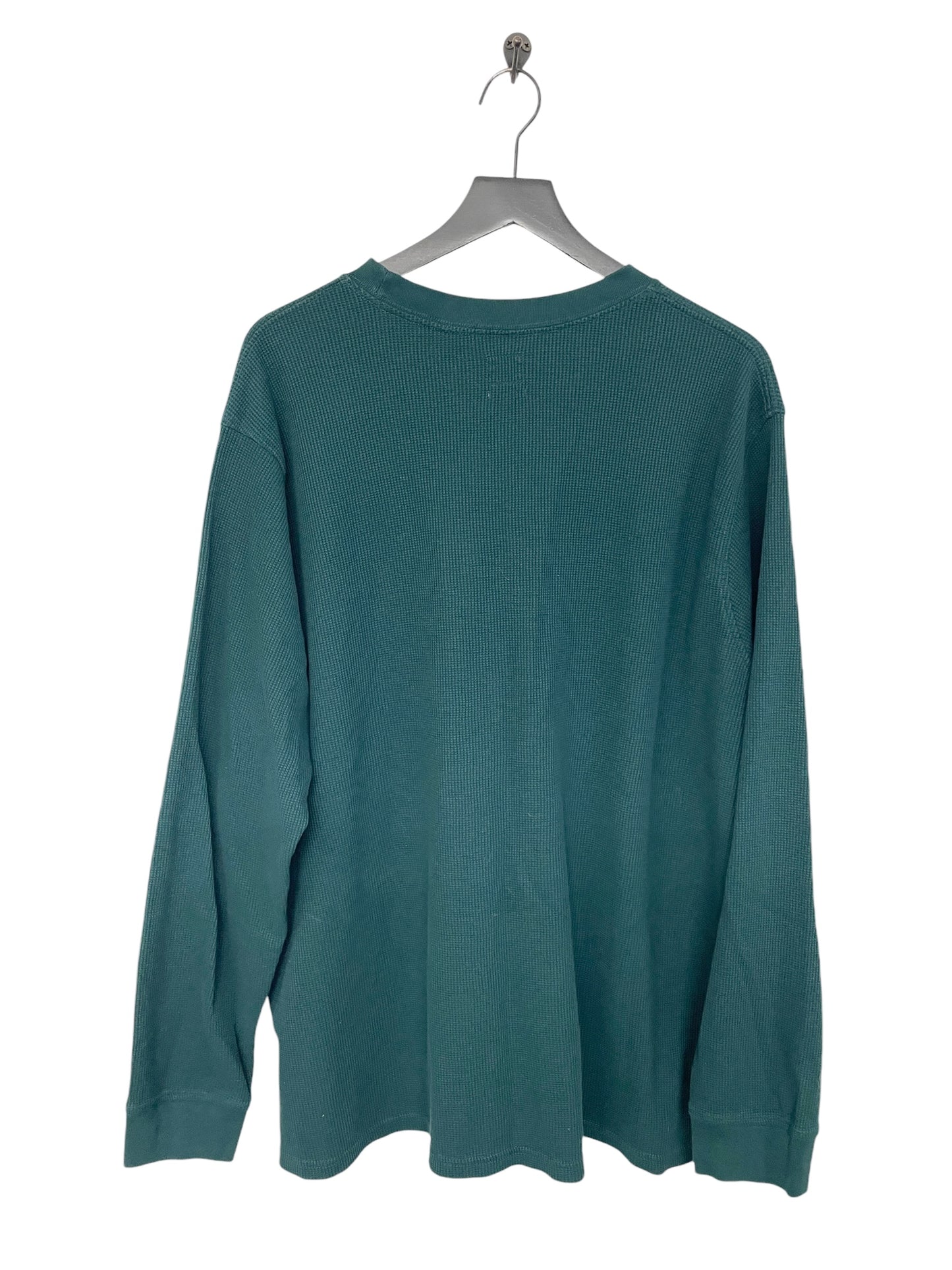 Top Long Sleeve Basic By Levis In Green, Size: 3x