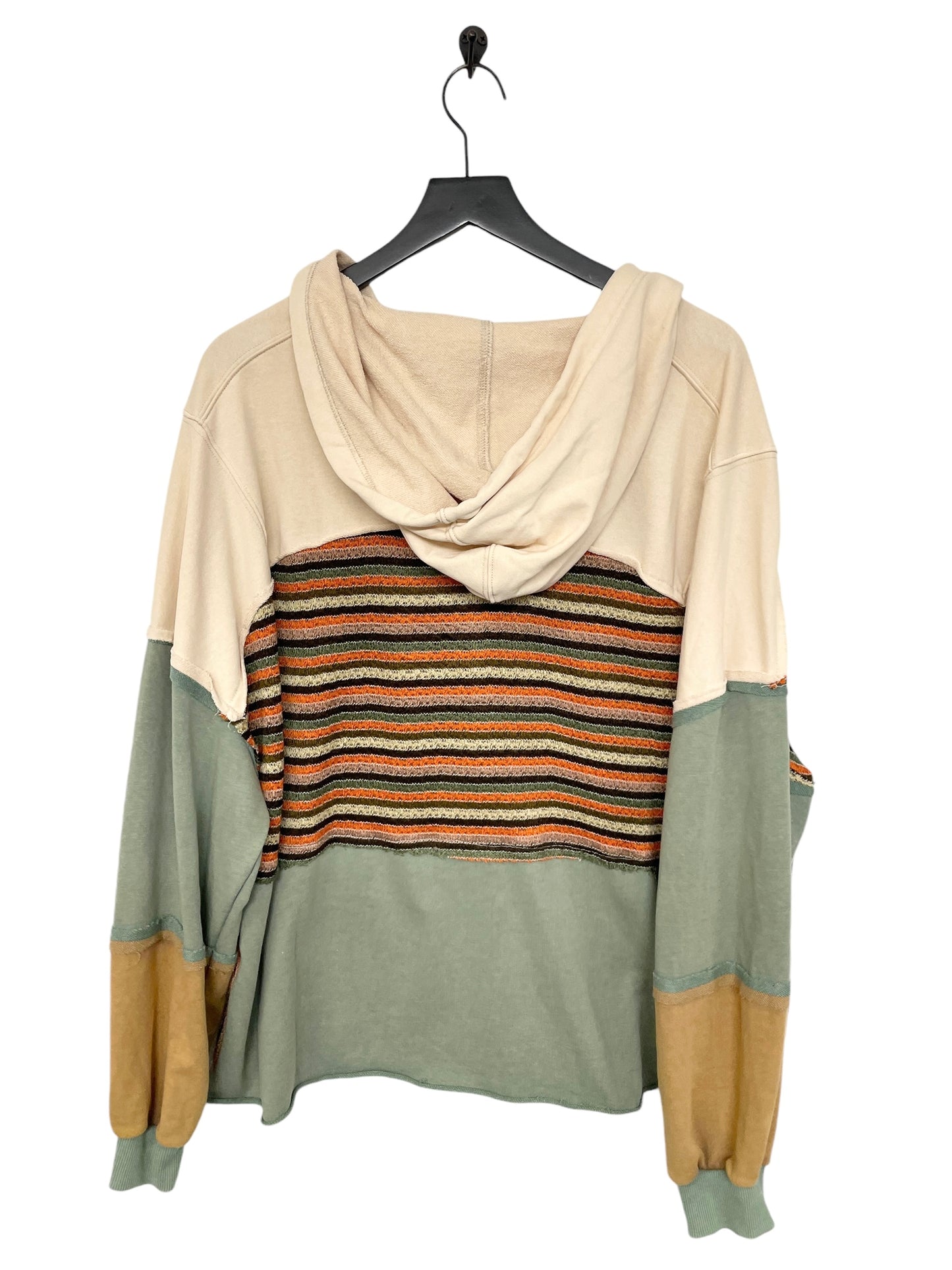 Sweatshirt Hoodie By Bke In Multi-colored, Size: L