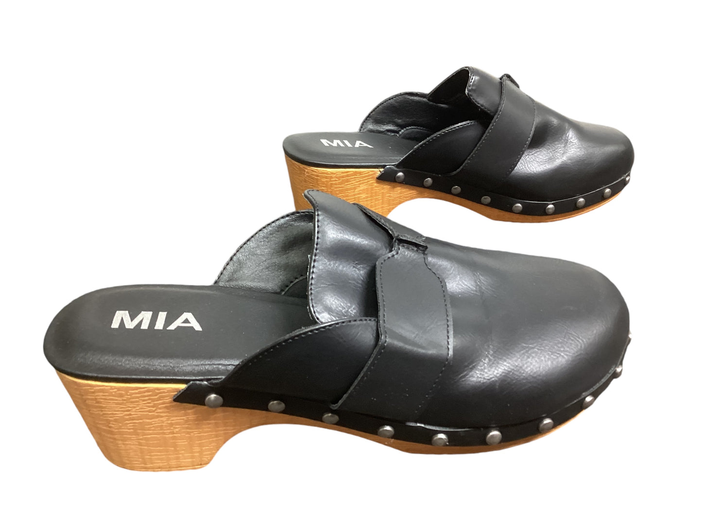 Shoes Flats By Mia In Black, Size: 8