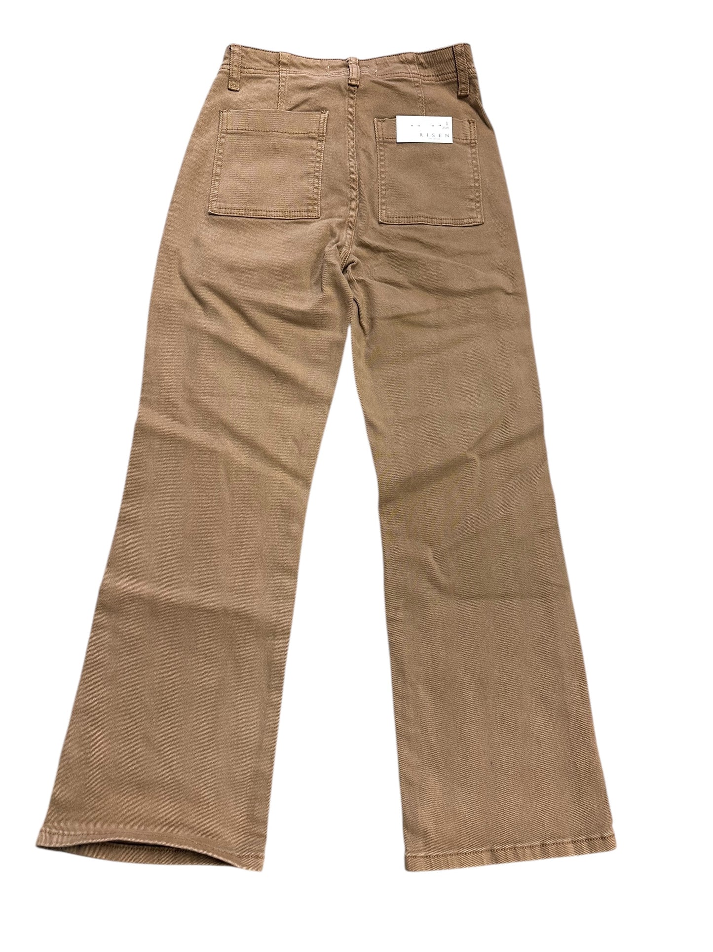 Jeans Boot Cut By Risen In Brown Denim, Size: 2