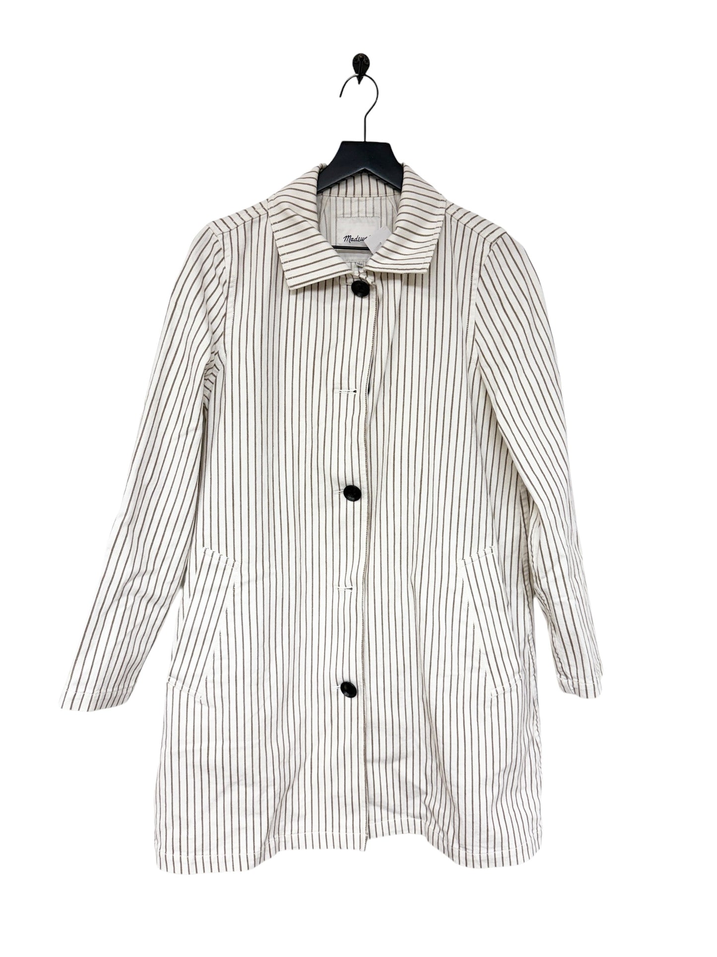 Jacket Other By Madewell In Striped Pattern, Size: M