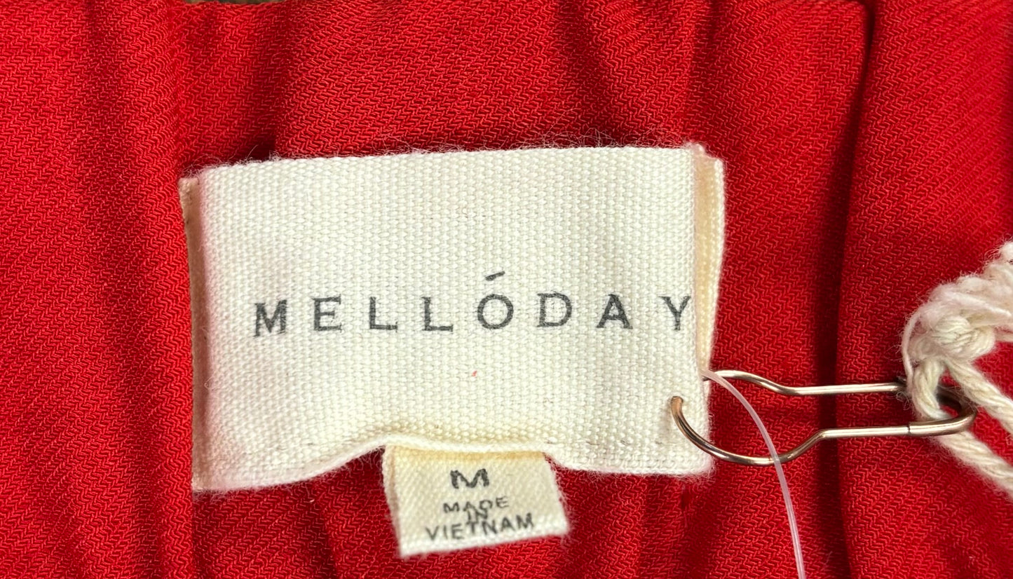 Pants Cropped By Melloday In Red, Size: M