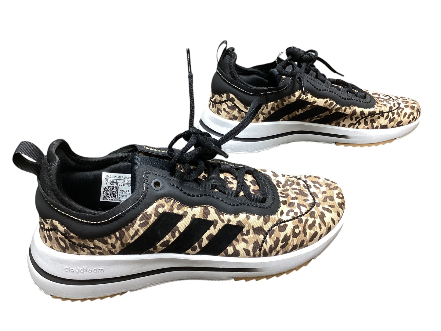 Shoes Athletic By Adidas In Leopard Print, Size: 7