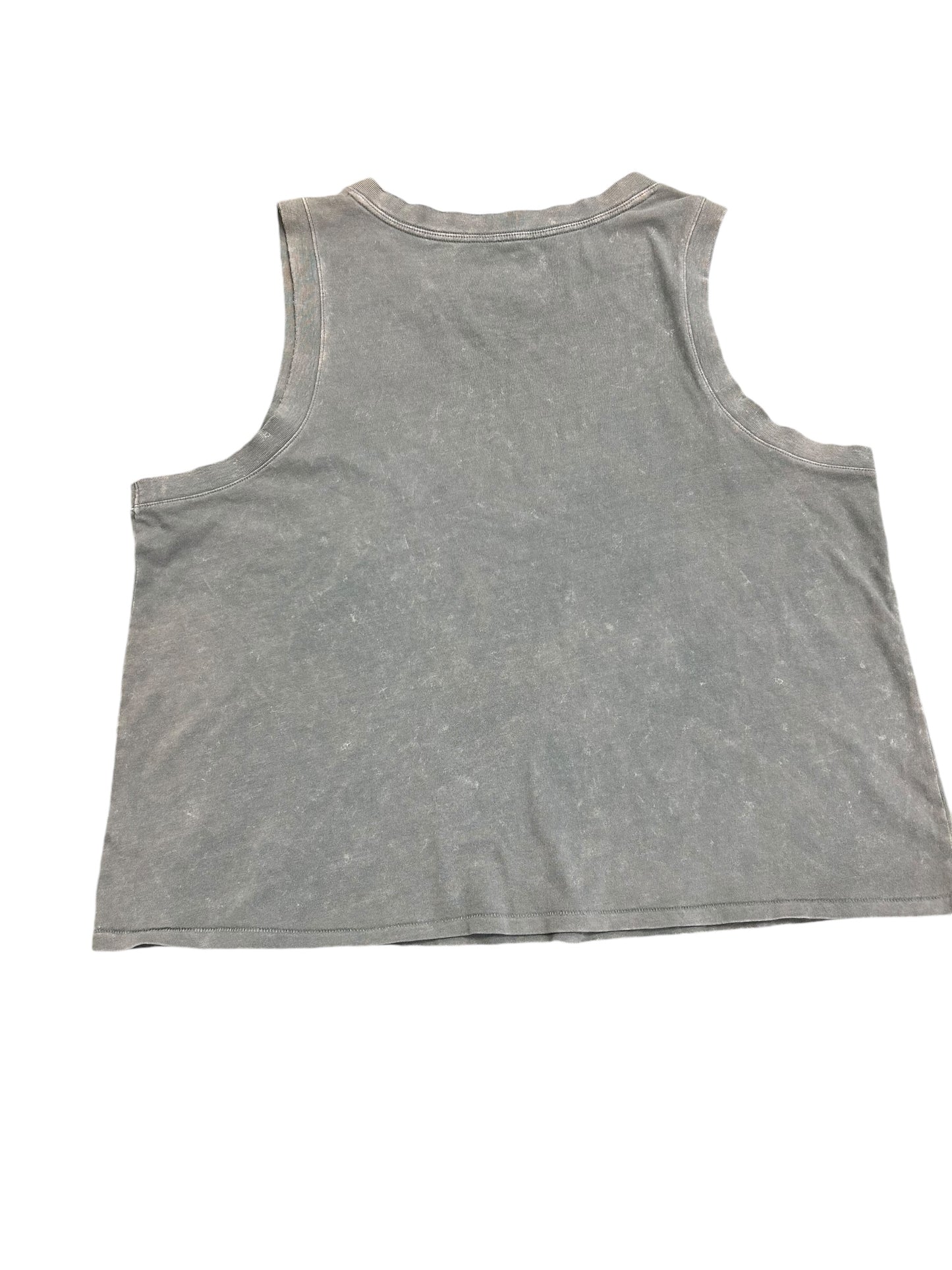 Top Sleeveless By Lucky Brand In Taupe, Size: L