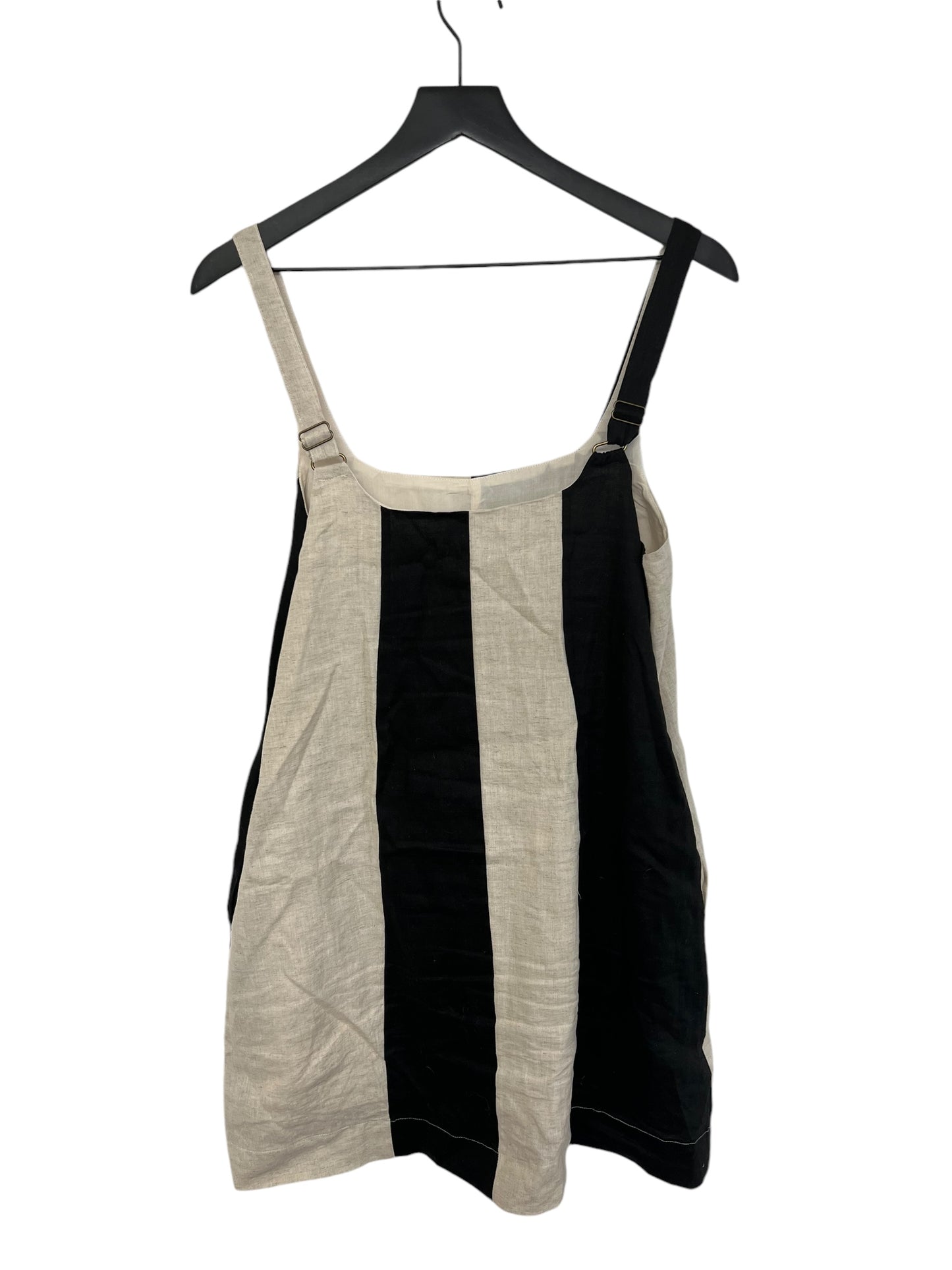 Dress Casual Short By Clothes Mentor In Black & Cream, Size: M