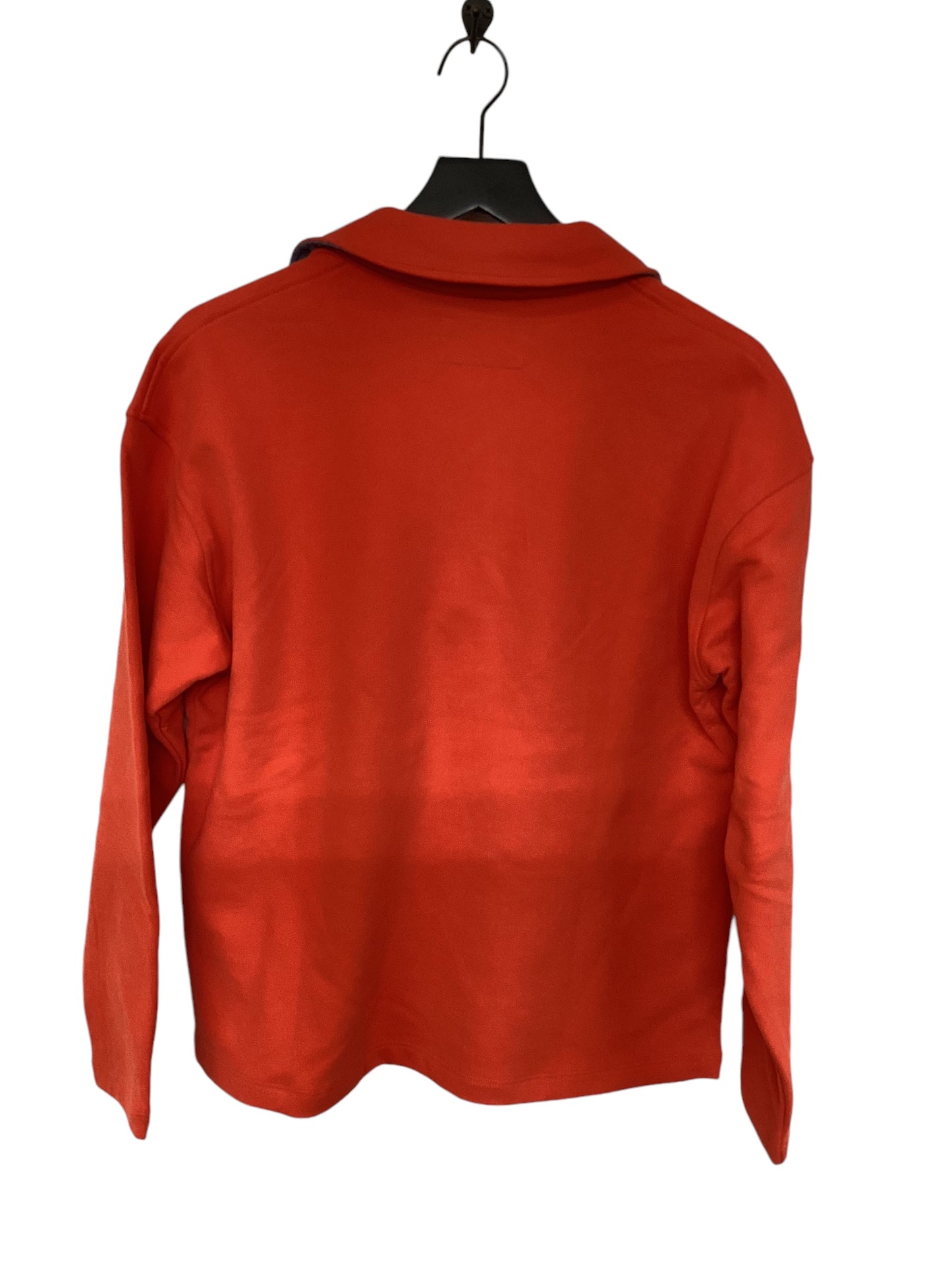 Top Long Sleeve By Clothes Mentor In Orange, Size: L