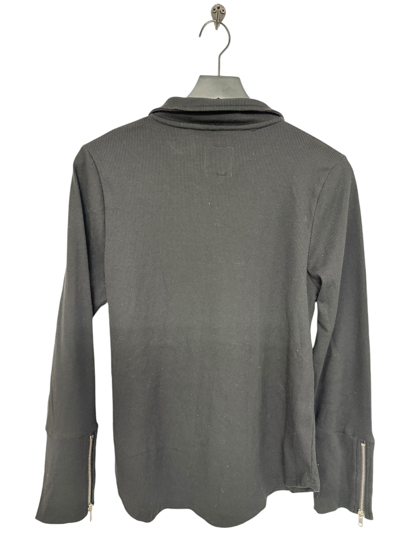 Top Long Sleeve By Chaser In Black, Size: M