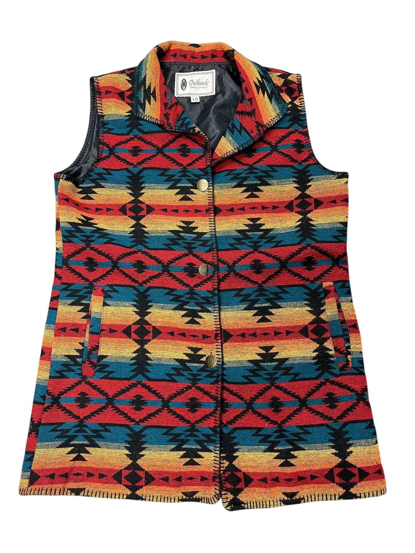 Vest Other By Cmc In Multi-colored, Size: L