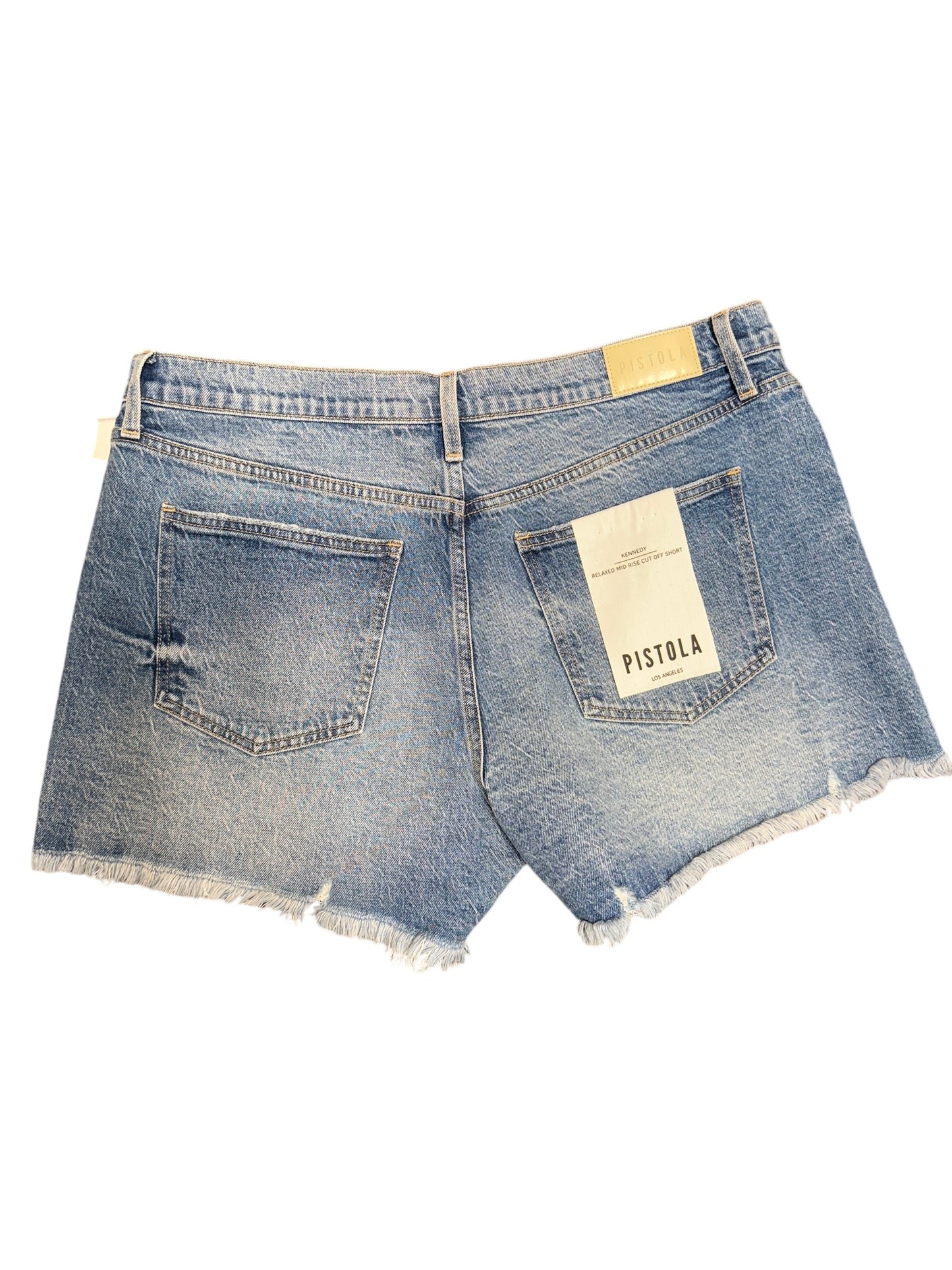 Shorts By Pistola In Blue Denim, Size: 14