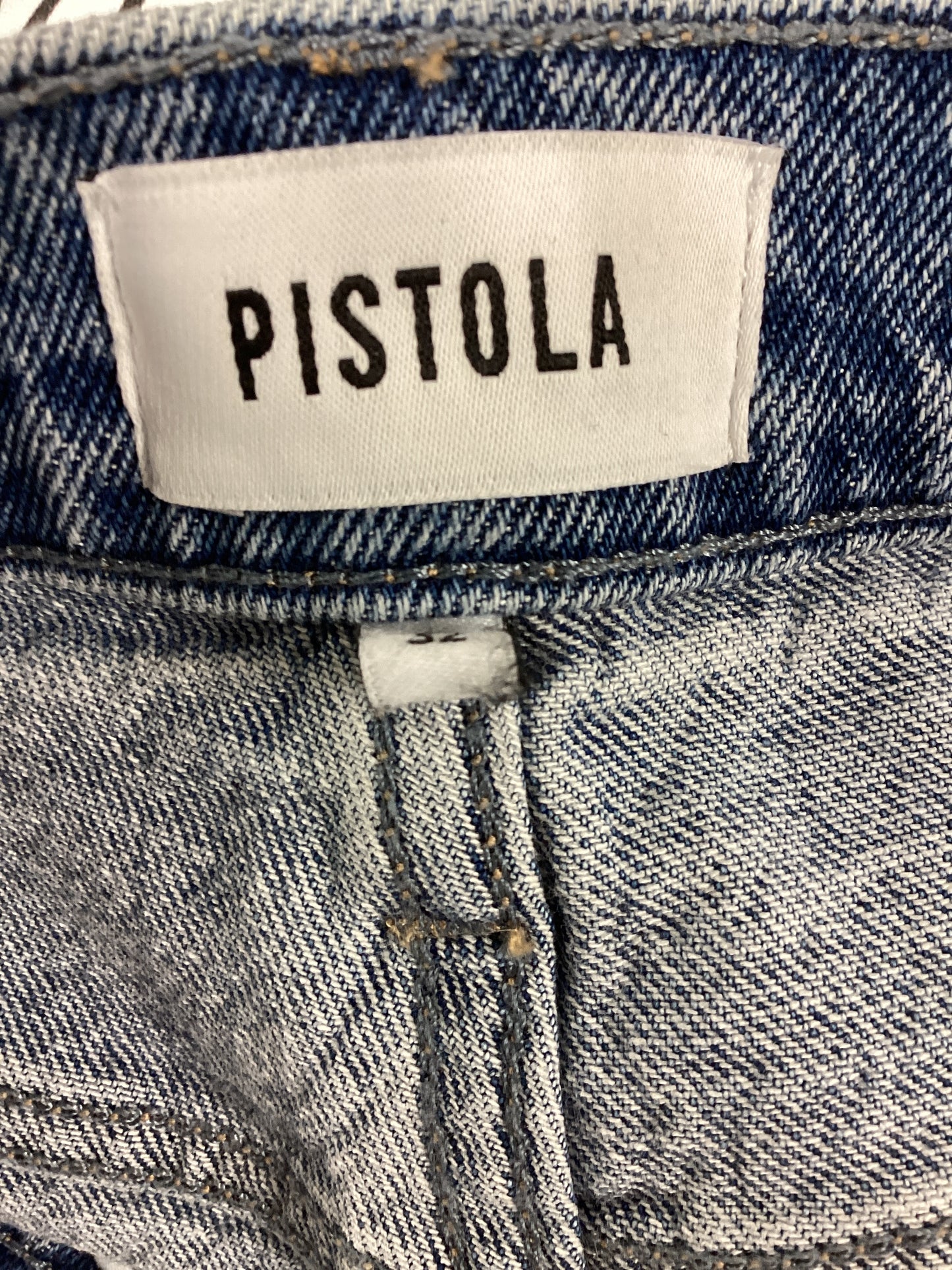 Shorts By Pistola In Blue Denim, Size: 14