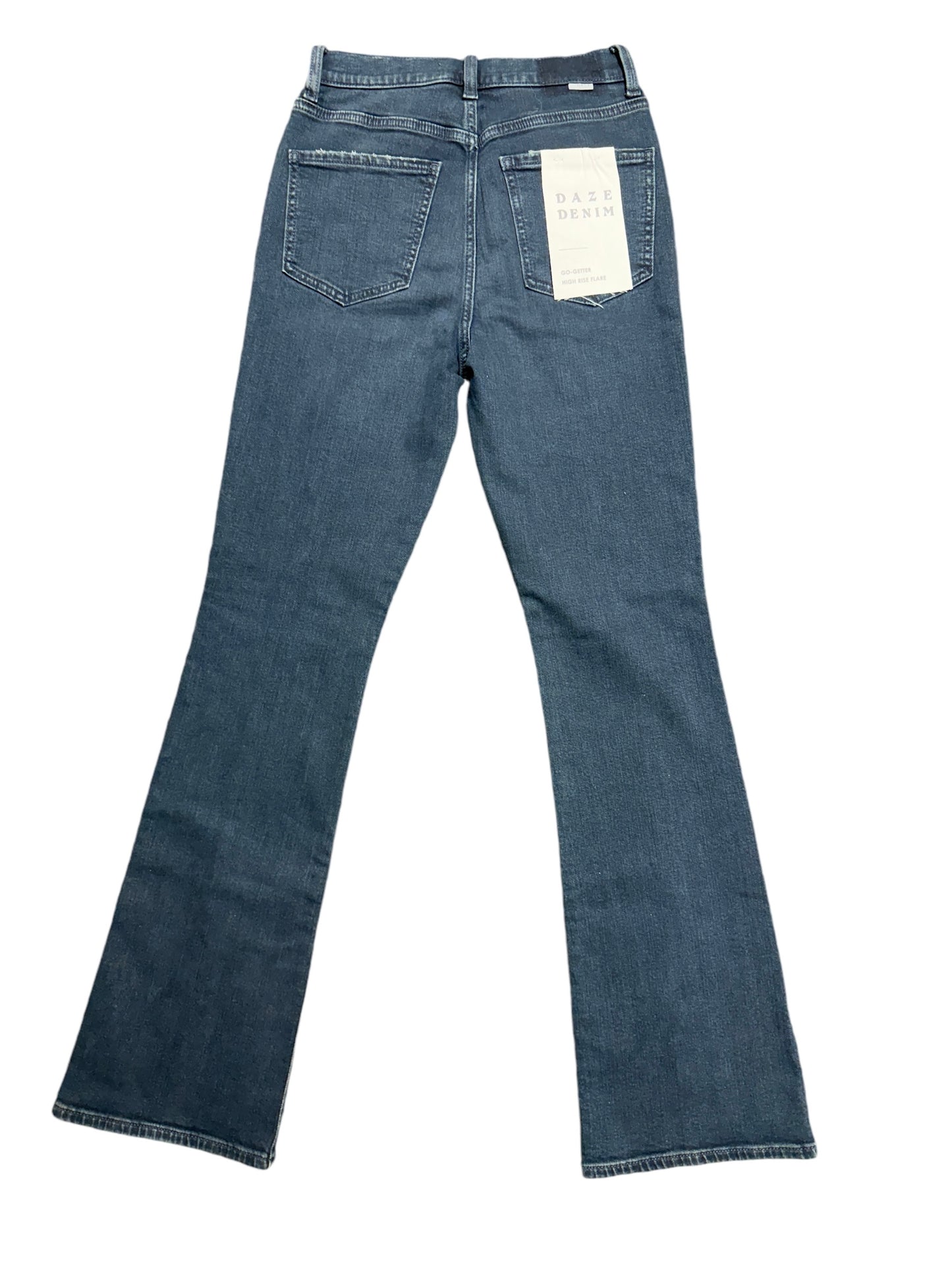 Jeans Flared By Daze In Blue Denim, Size: 2