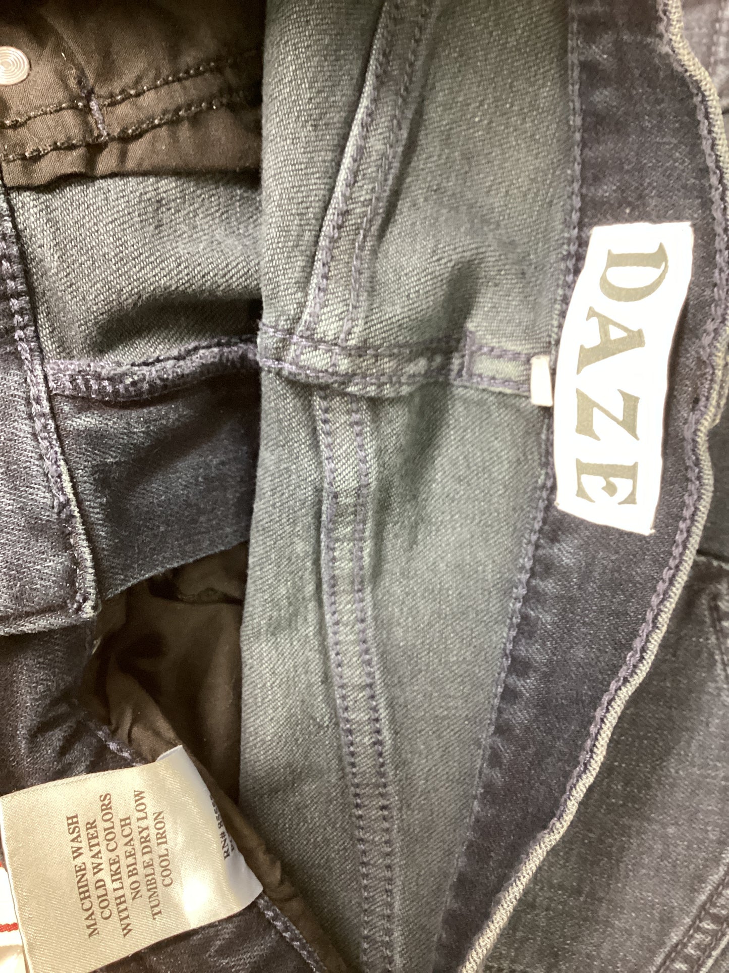 Jeans Flared By Daze In Blue Denim, Size: 2