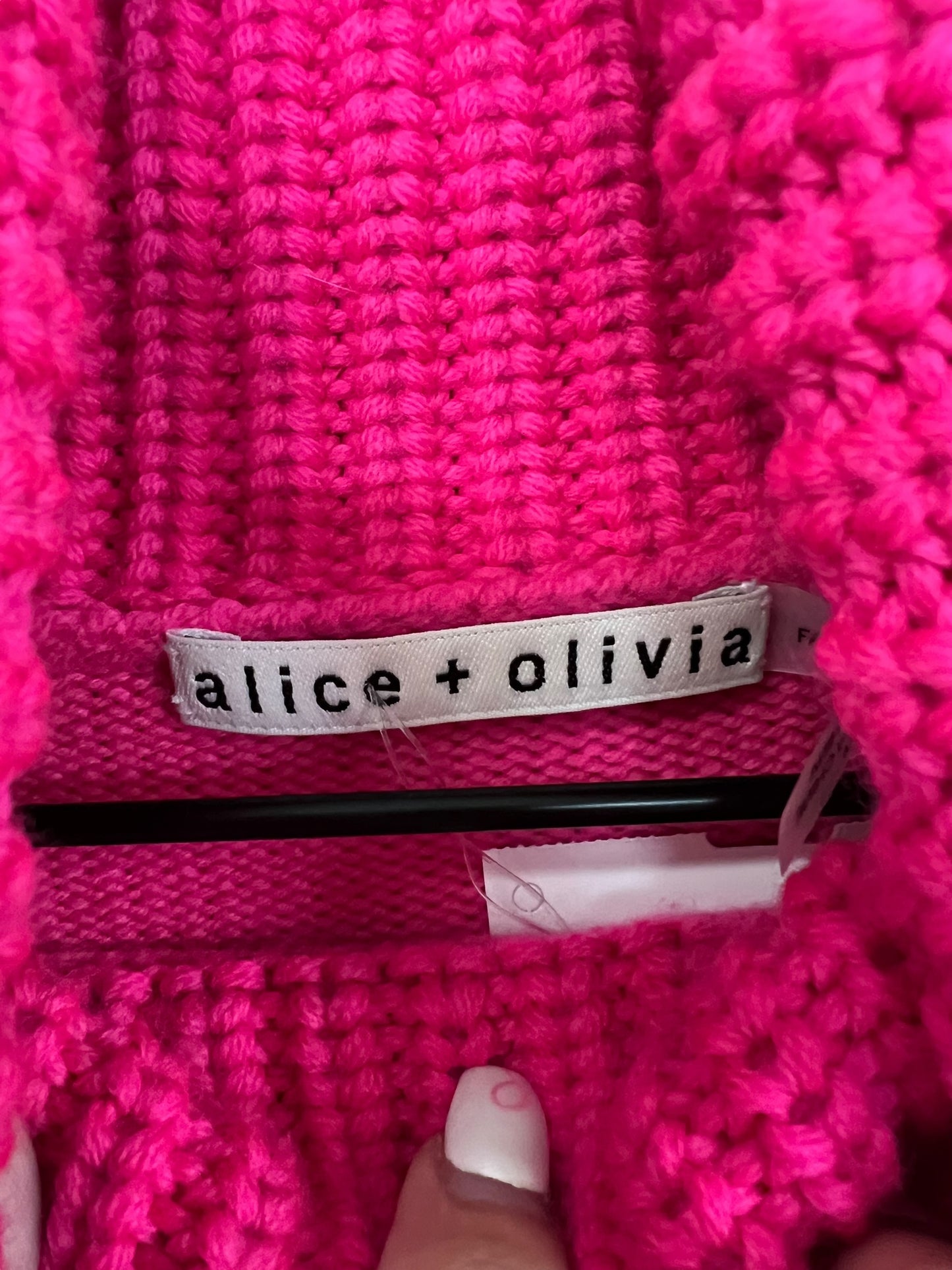 Sweater By Alice + Olivia In Pink, Size: M