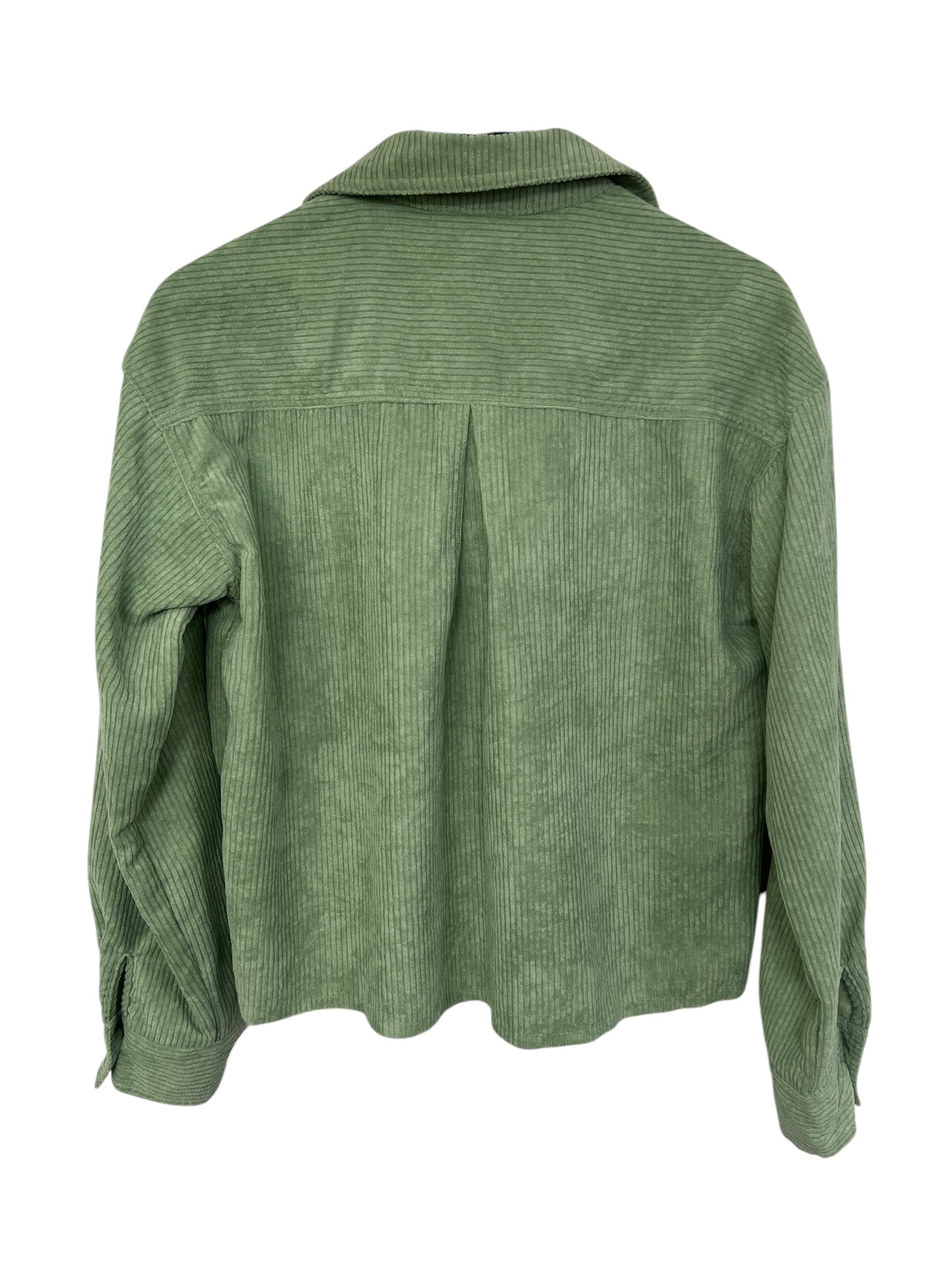 Jacket Shirt By Cmc In Green, Size: S