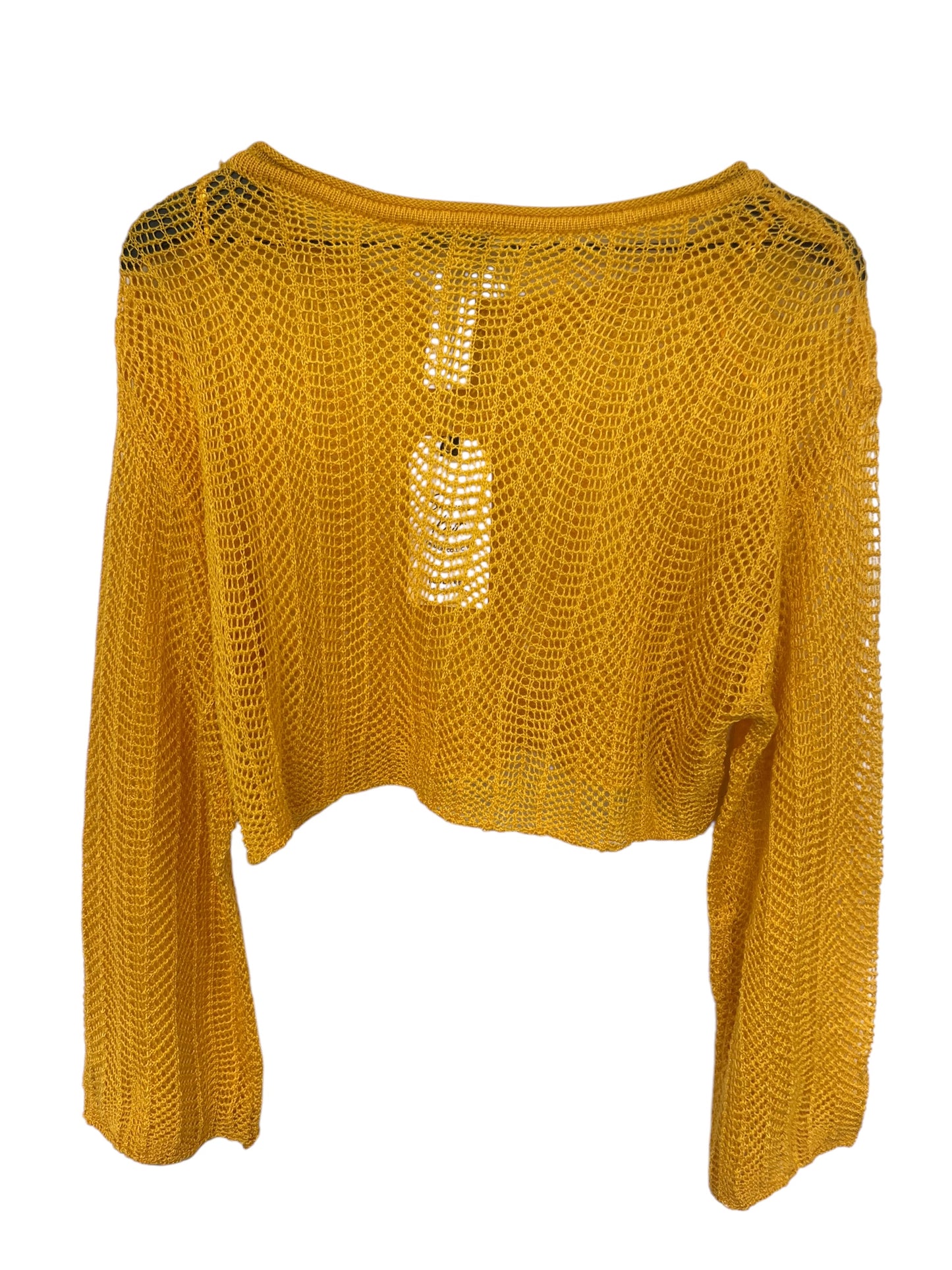 Sweater By Love Tree In Yellow, Size: S