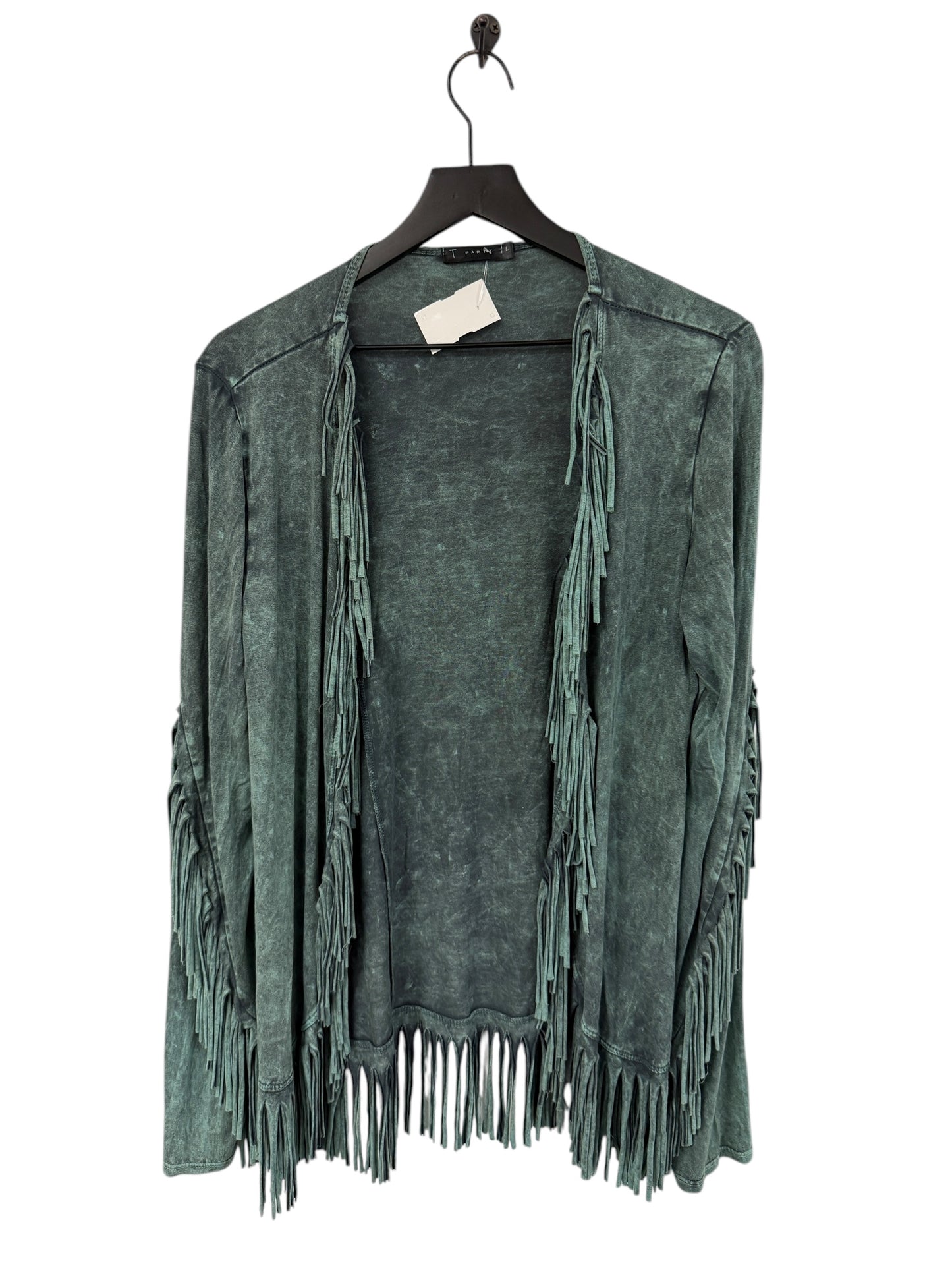 Cardigan By T Party In Green, Size: L