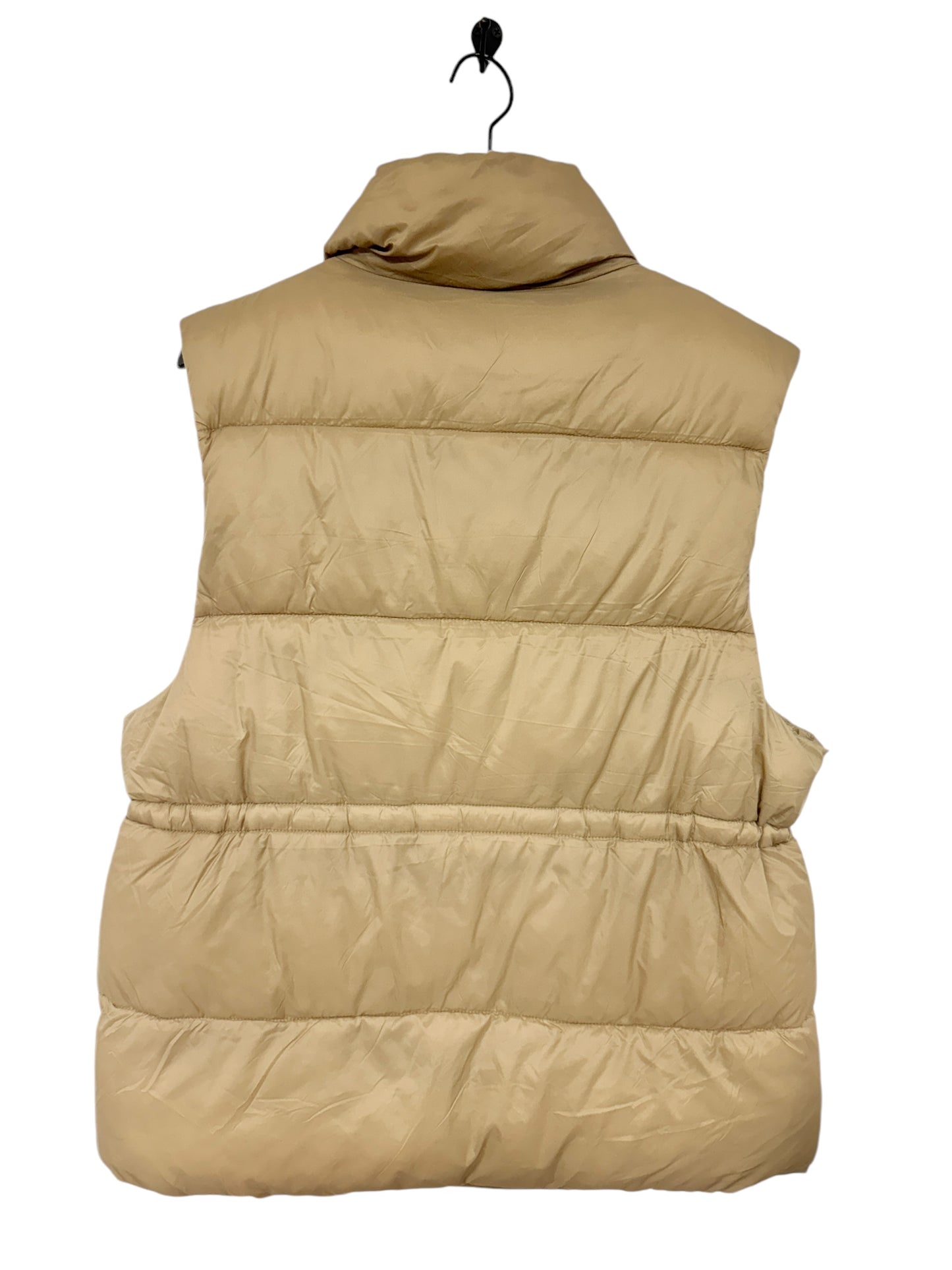 Vest Puffer & Quilted By Love Tree In Tan, Size: L