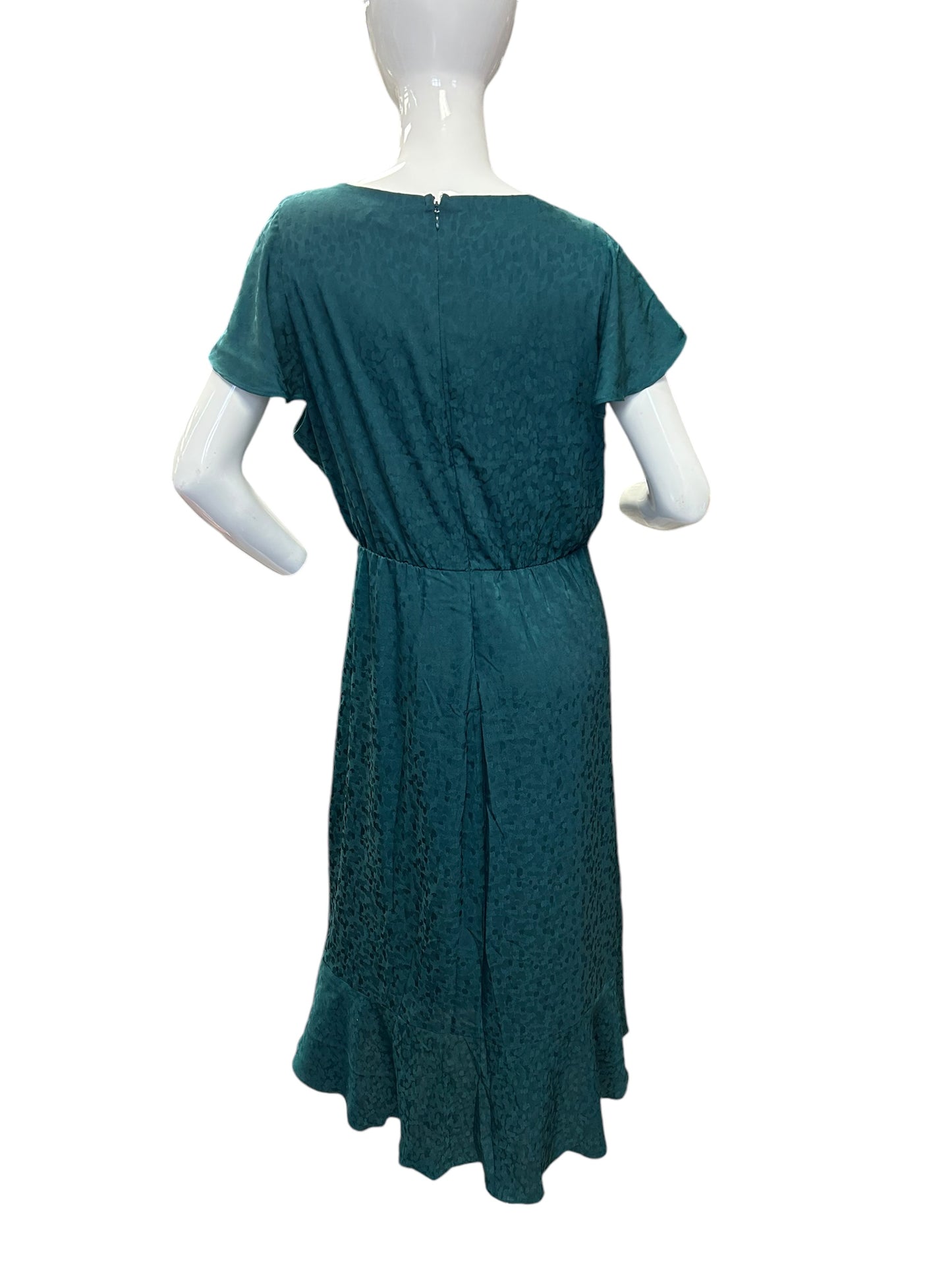 Dress Party Long By Lane Bryant In Green, Size: Xl